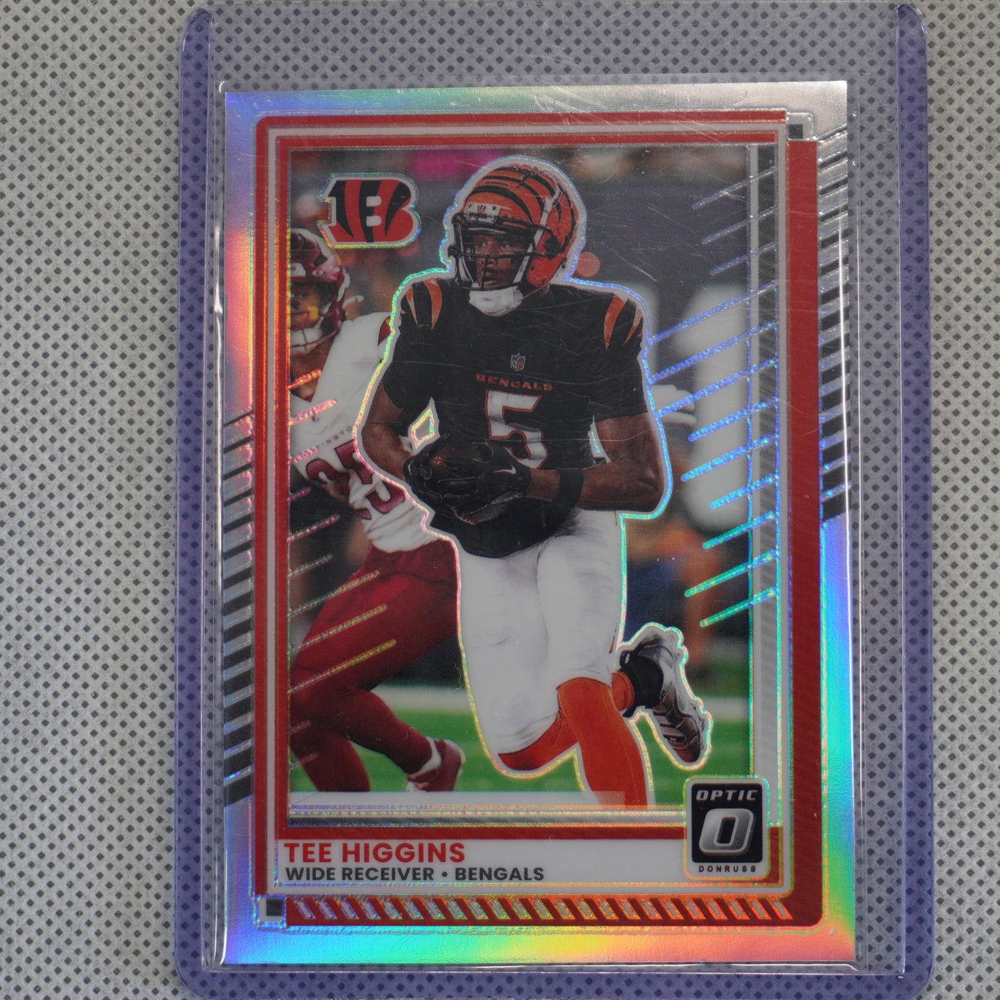 2025 Donruss Optic #13 Tee Higgins Holo Cincinnati Bengals
