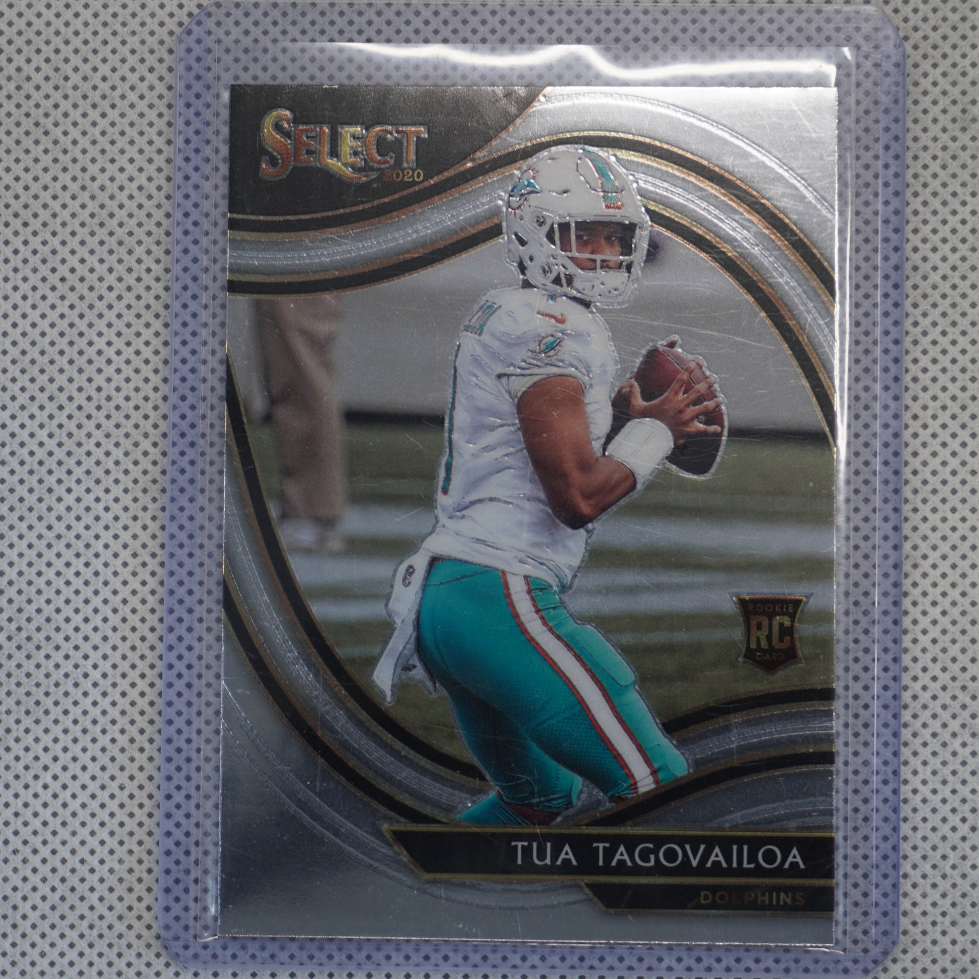 2020 Panini Select #345 Tua Tagovailoa Miami Dolphins RC