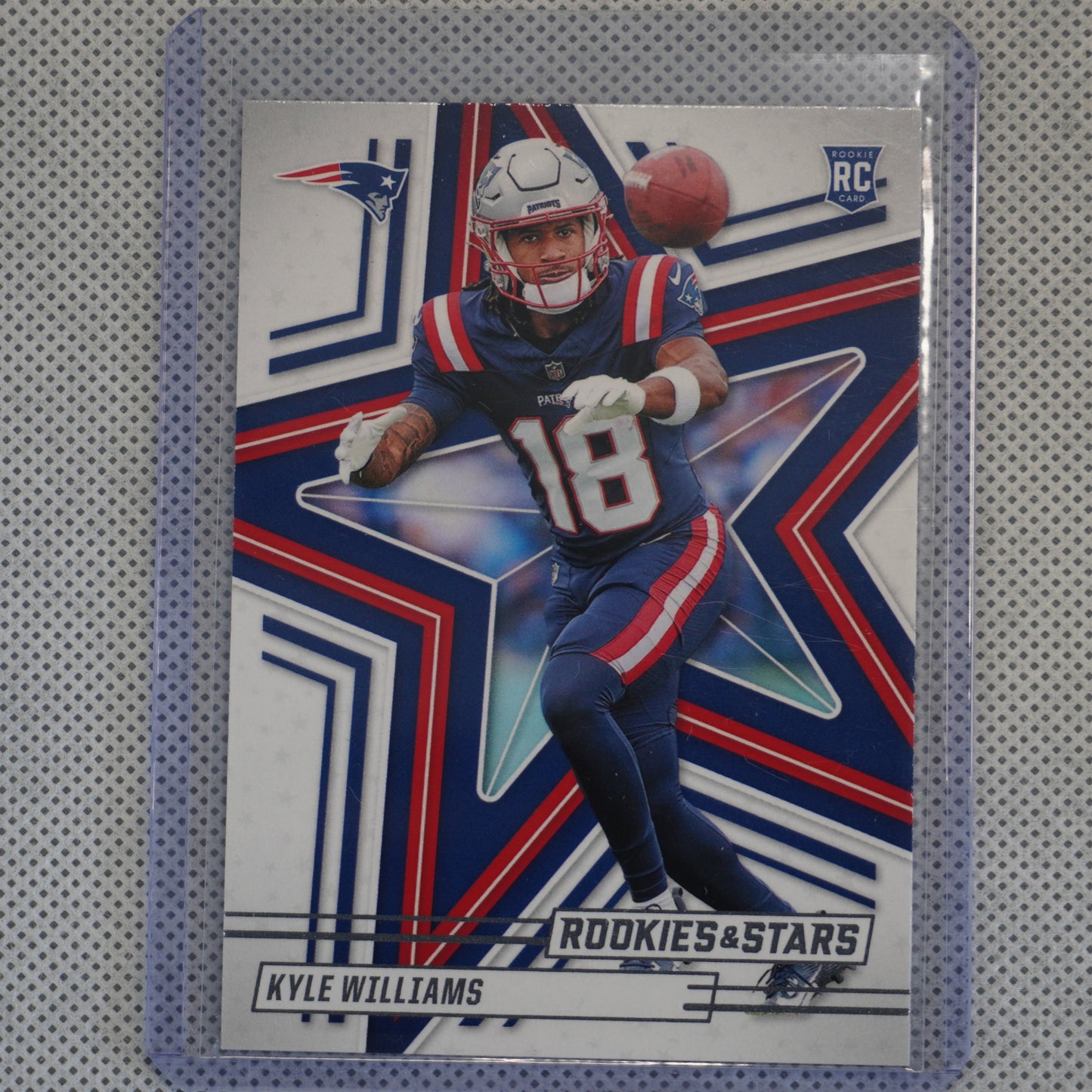 2025 Panini Rookies & Stars #152 Kyle Williams New England Patriots RC