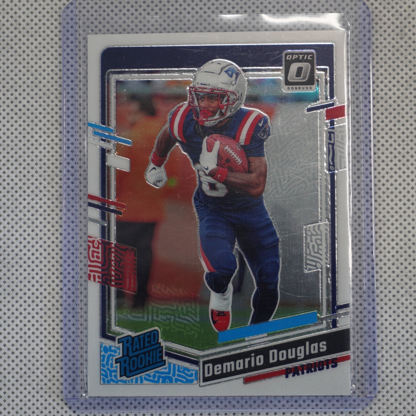2023 Donruss Optic #300 Demario Douglas New England Patriots RC