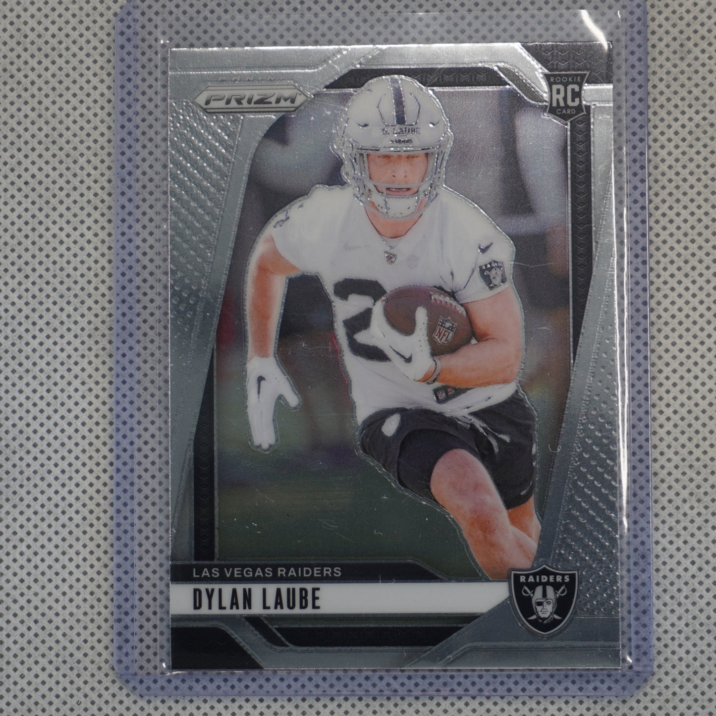2024 Panini Prizm #330 Dylan Laube Las Vegas Raiders RC