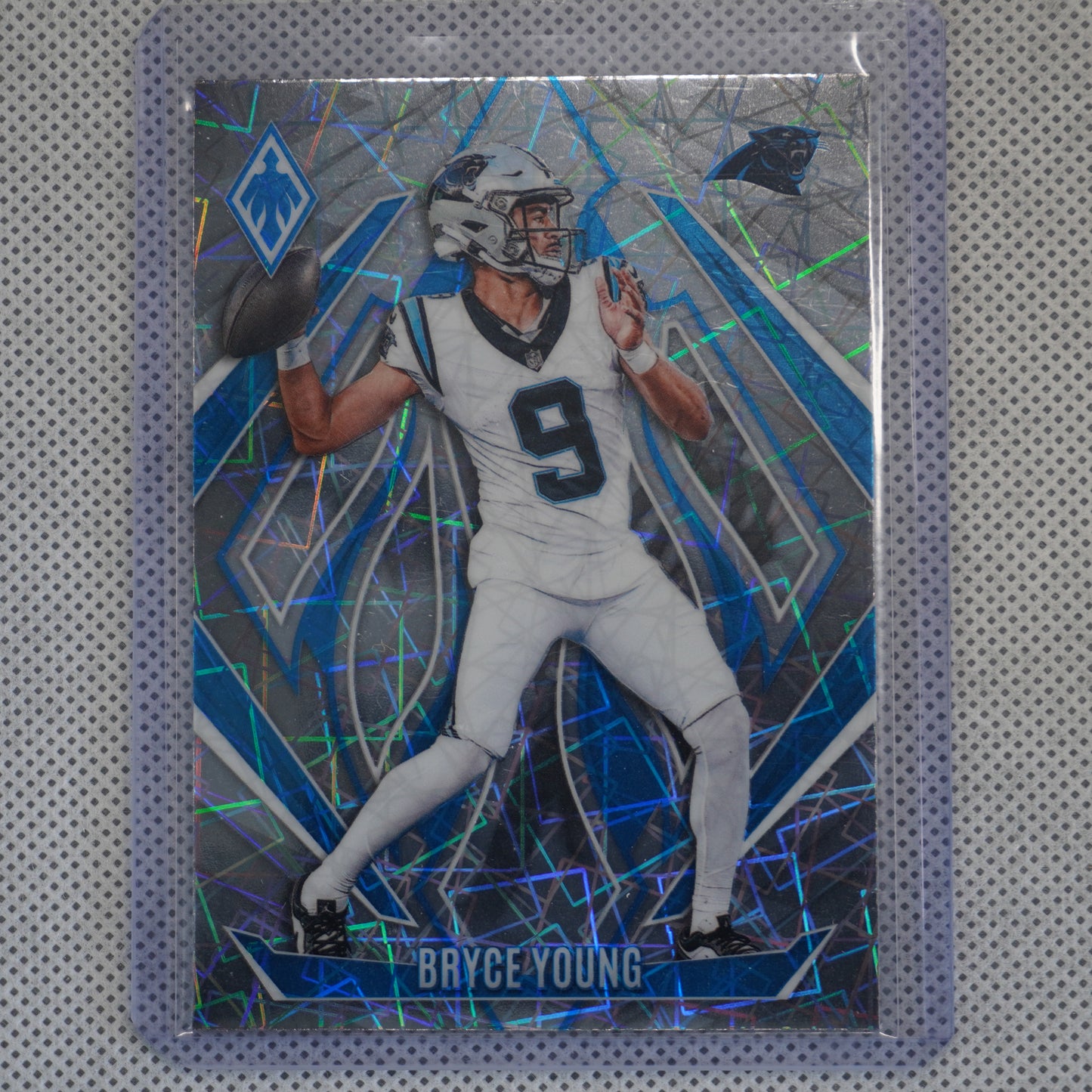 2024 Panini Phoenix #19 Bryce Young Lazer Carolina Panthers