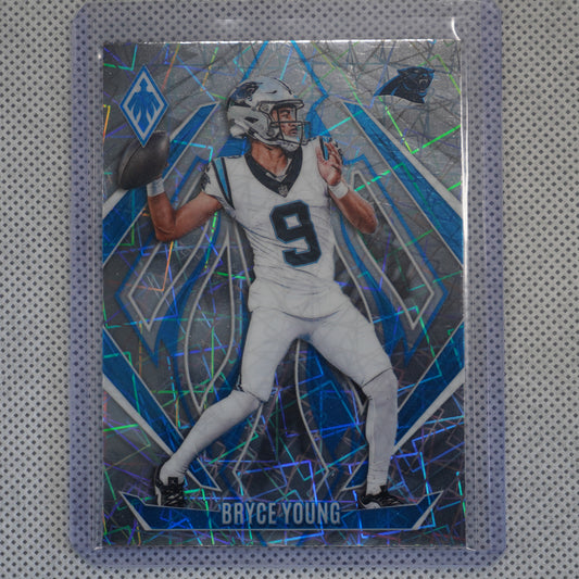 2024 Panini Phoenix #19 Bryce Young Lazer Carolina Panthers