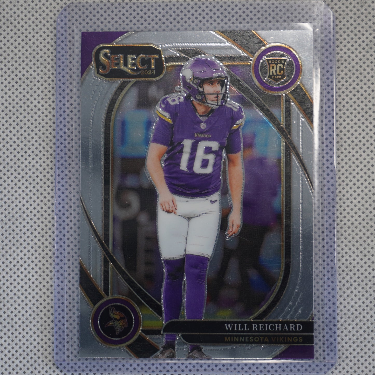 2024 Panini Select #300 Will Reichard Minnesota Vikings RC