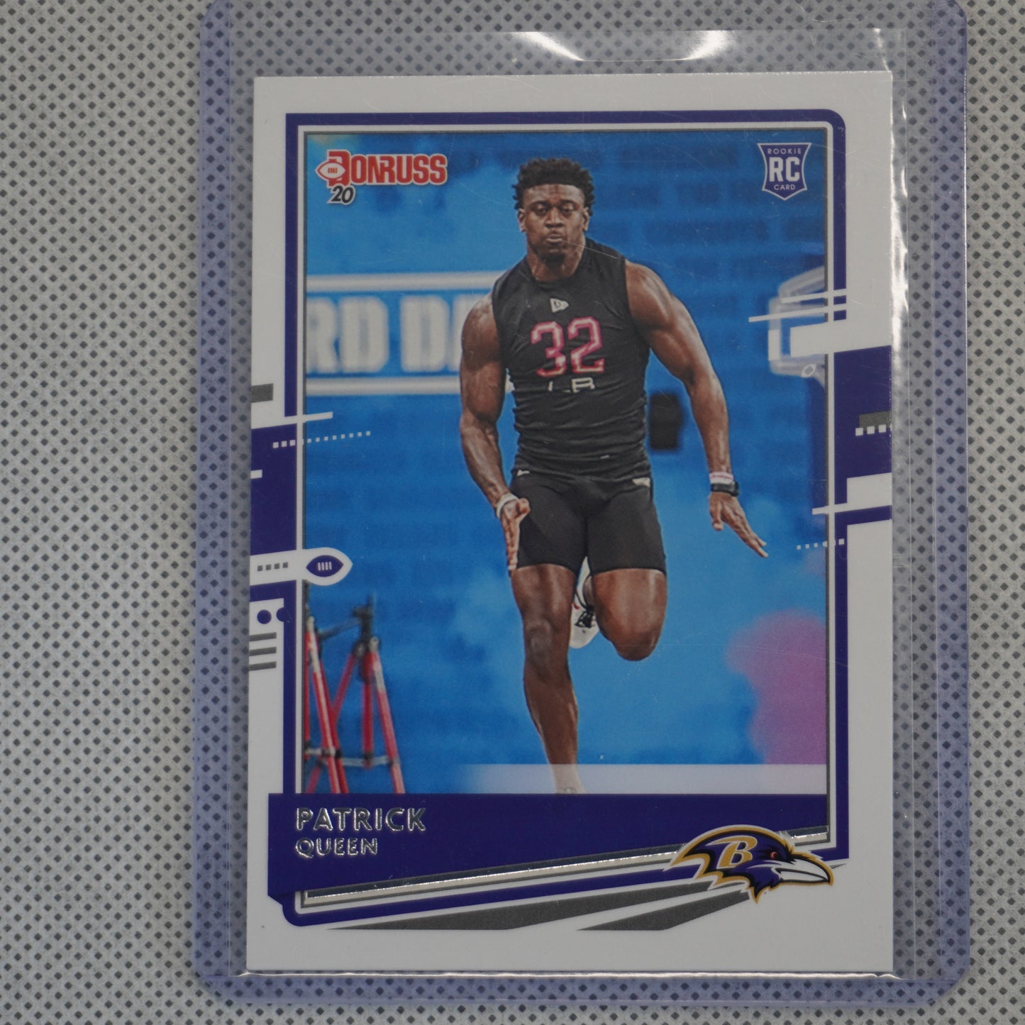 2020 Donruss #268 Patrick Queen Baltimore Ravens RC