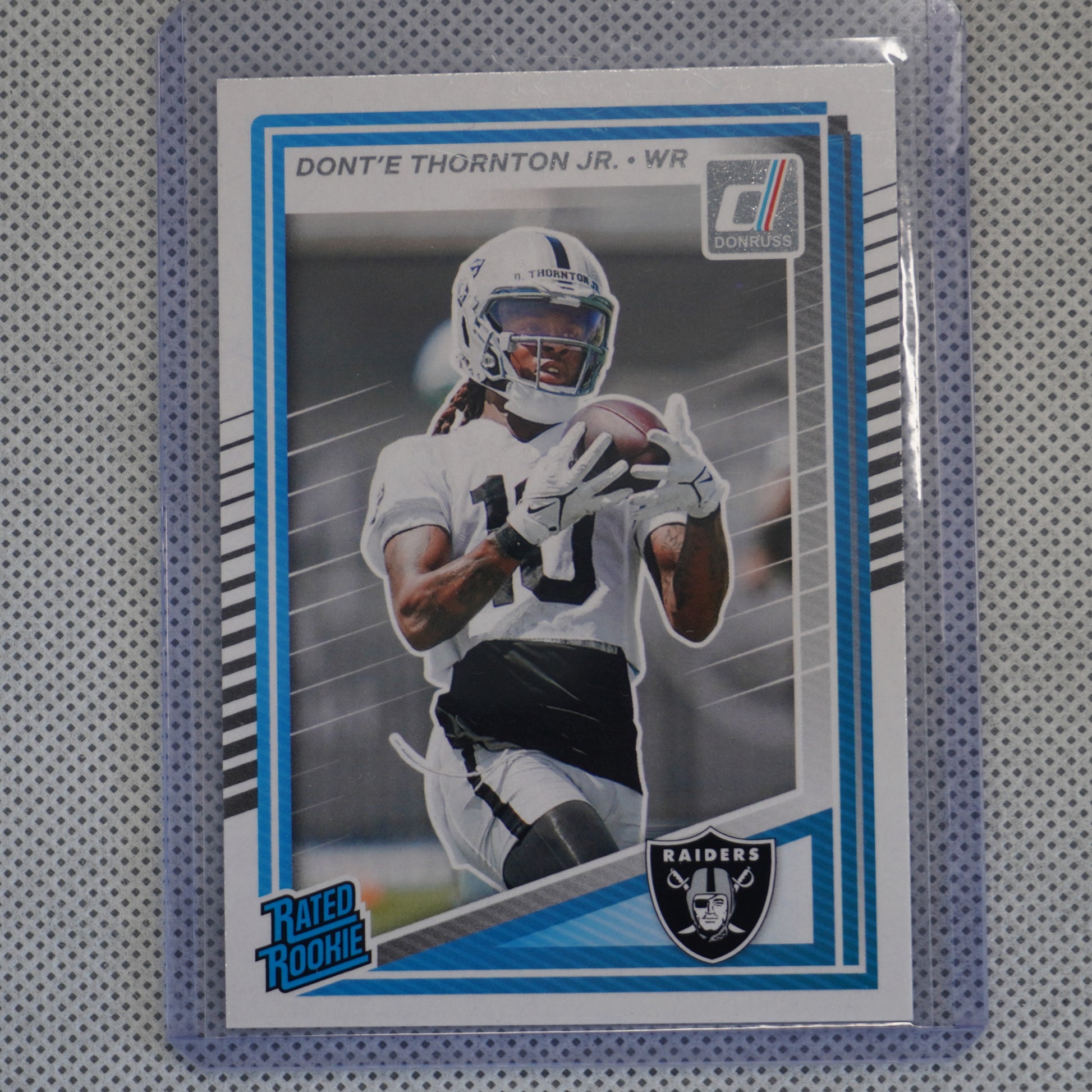 2025 Donruss #349 Dont’e Thornton Jr. Las Vegas Raiders RC