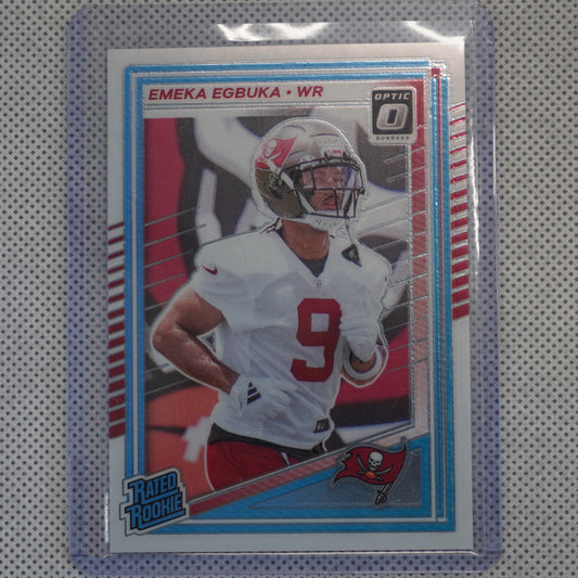 2025 Donruss Optic #265 Emeka Egbuka Tampa Bay Buccaneers RC