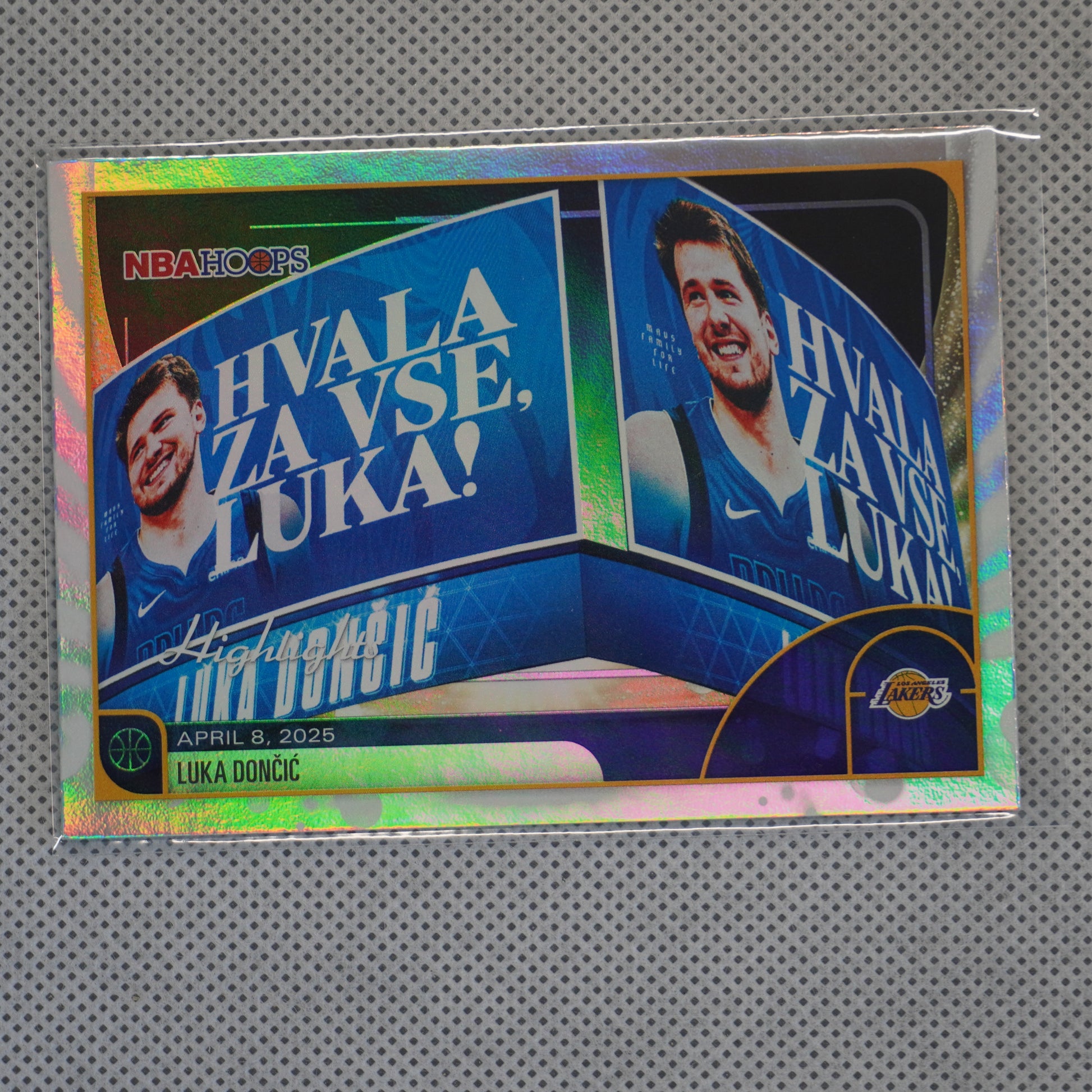 2025-26 Hoops #269 Luka Dončić Rainbow Los Angeles Lakers