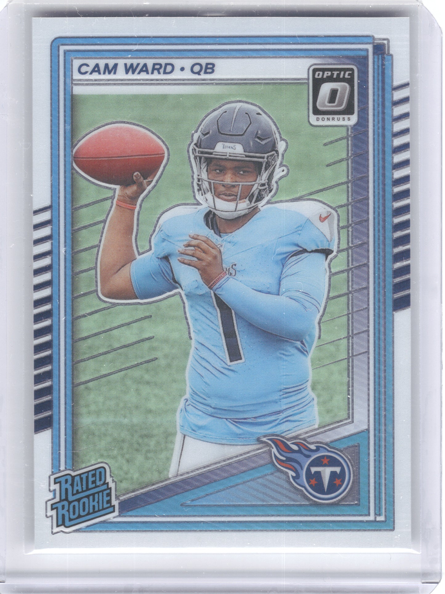 2025 Donruss Optic #293 Cam Ward Tennessee Titans RC