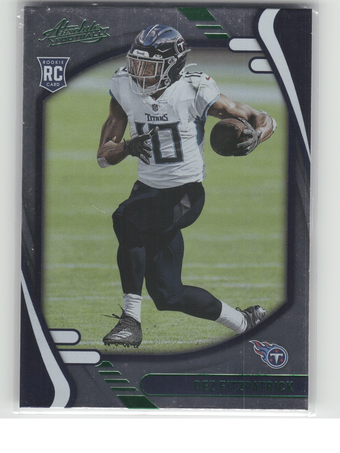 2021 Panini Absolute #130 Dez Fitzpatrick Green Tennessee Titans