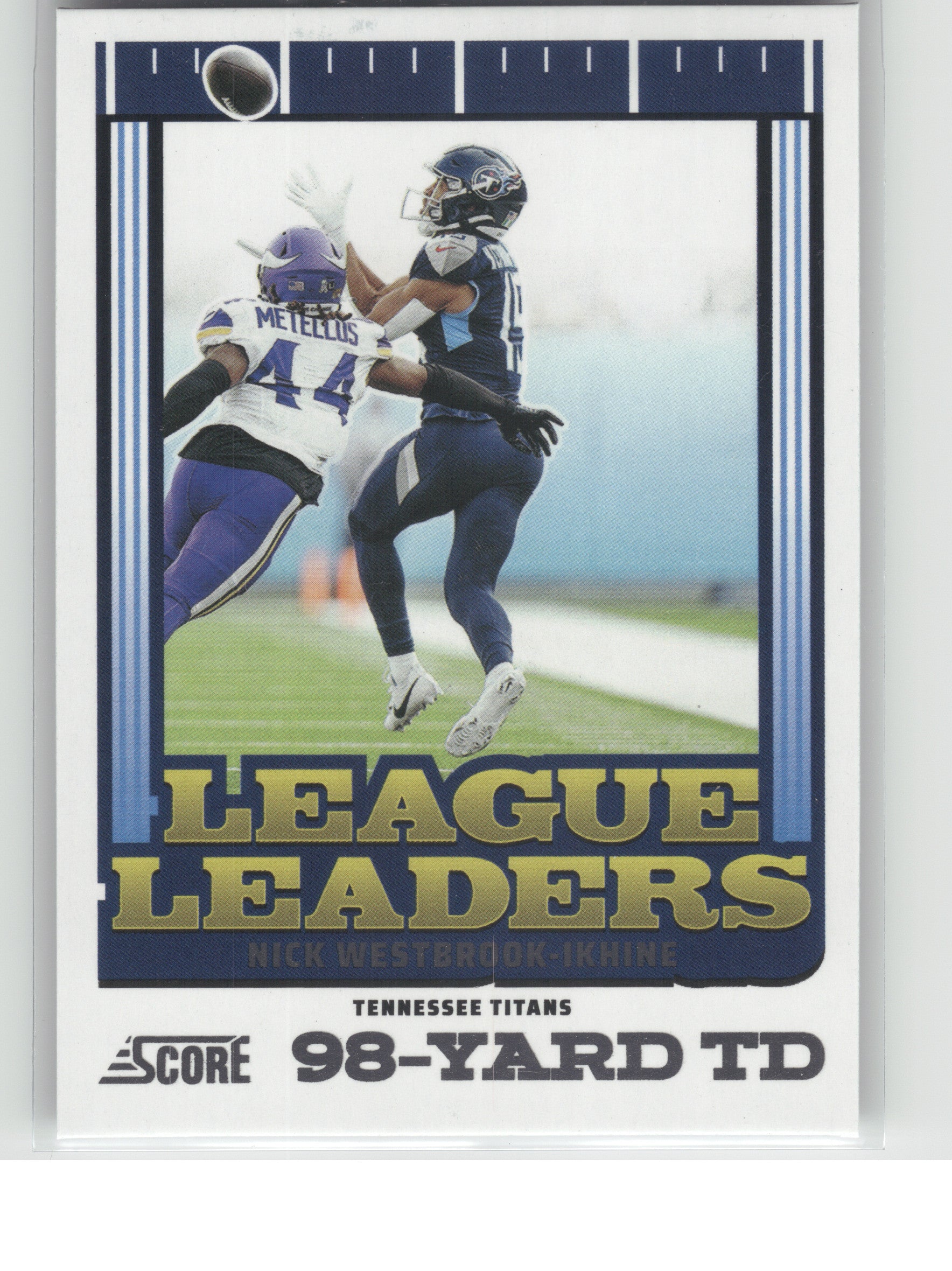 2025 Score #9 Nick Westbrook-Ikhine League Leaders Tennessee Titans