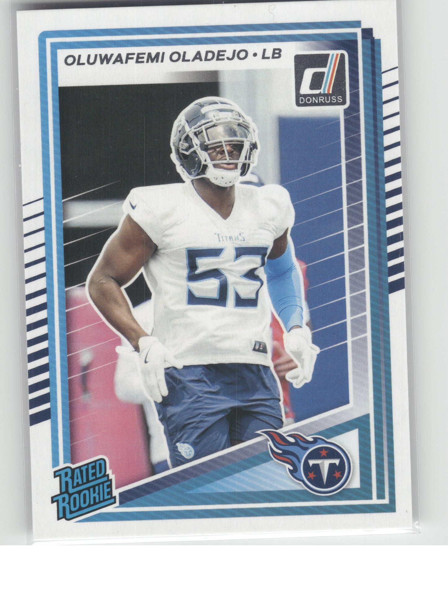 2025 Donruss #384 Oluwafemi Oladejo Tennessee Titans RC