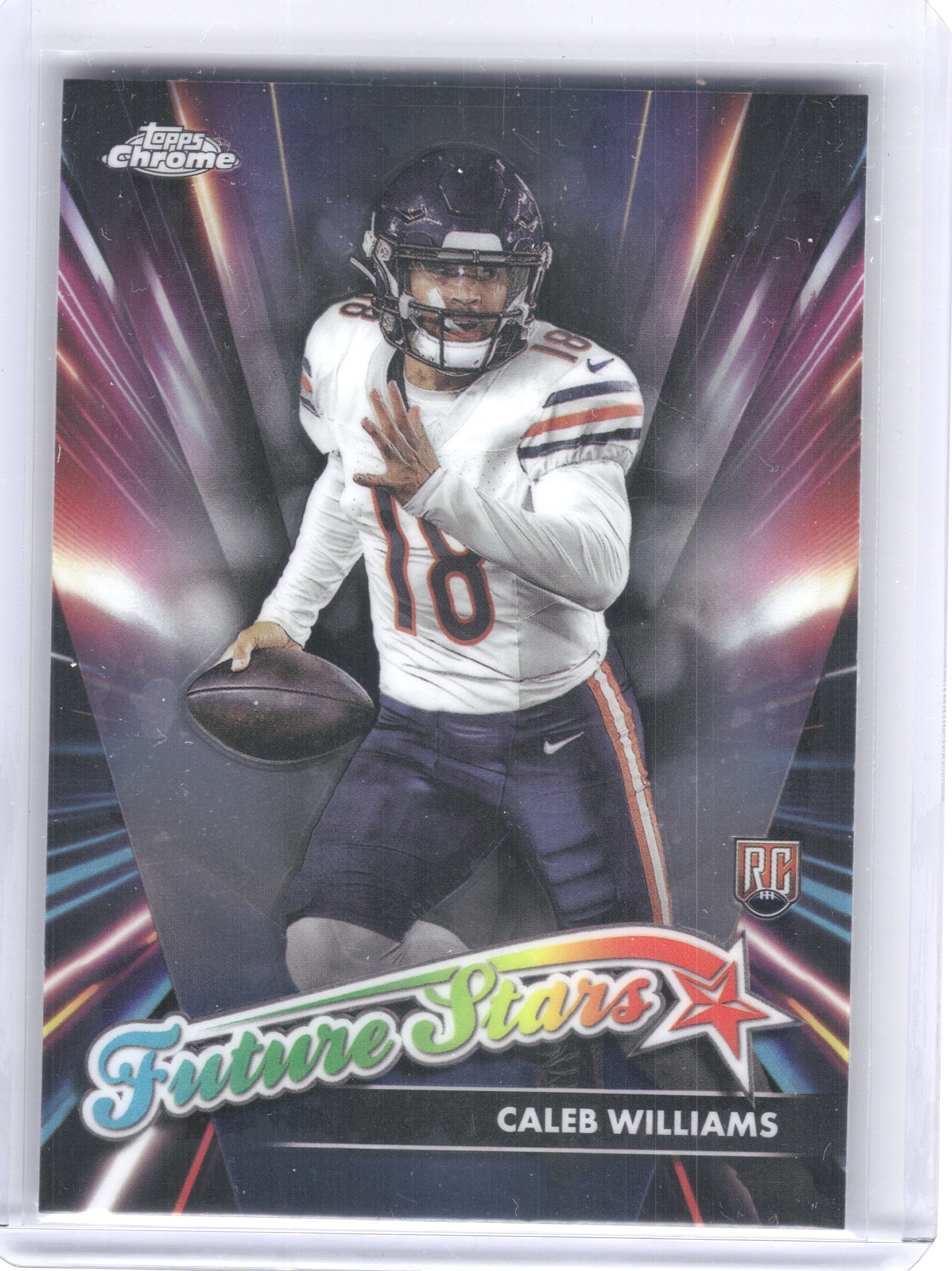 2024 Topps Chrome #FS-1 Caleb Williams Future Stars Chicago Bears