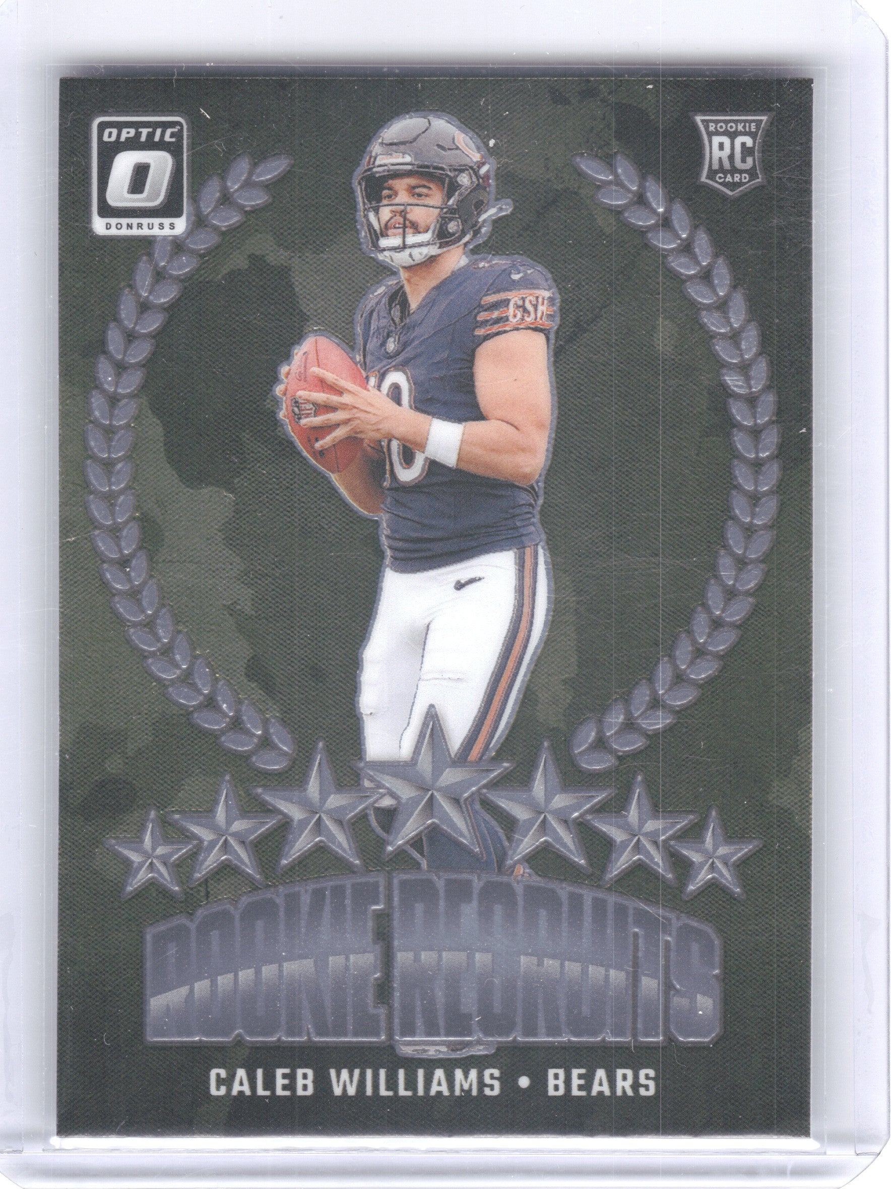 2024 Donruss Optic #1 Caleb Williams Rookie Recruits Chicago Bears