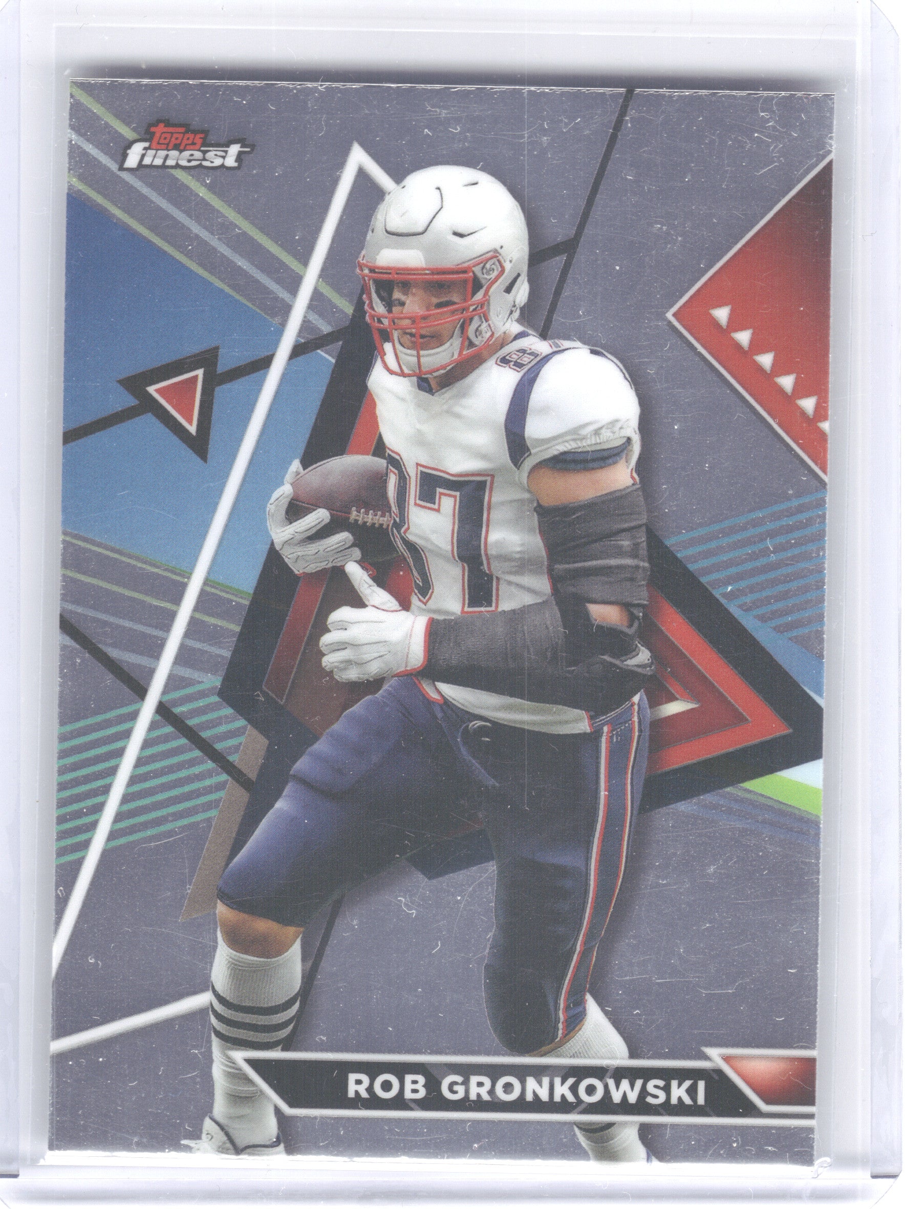 2023 Topps Composite #213 Rob Gronkowski Finest Refractor New England Patriots