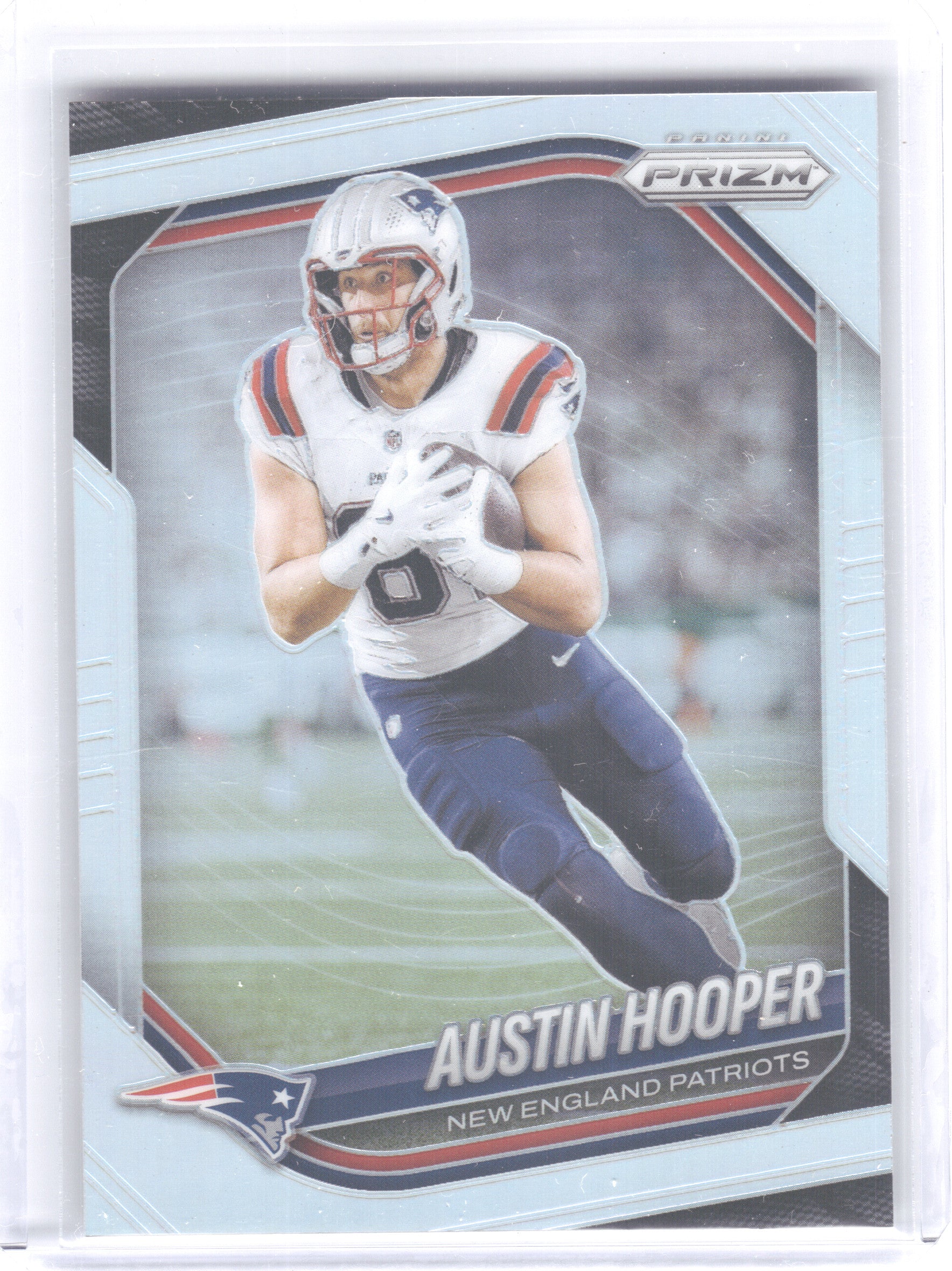 2025 Panini Prizm #265 Austin Hooper Silver New England Patriots