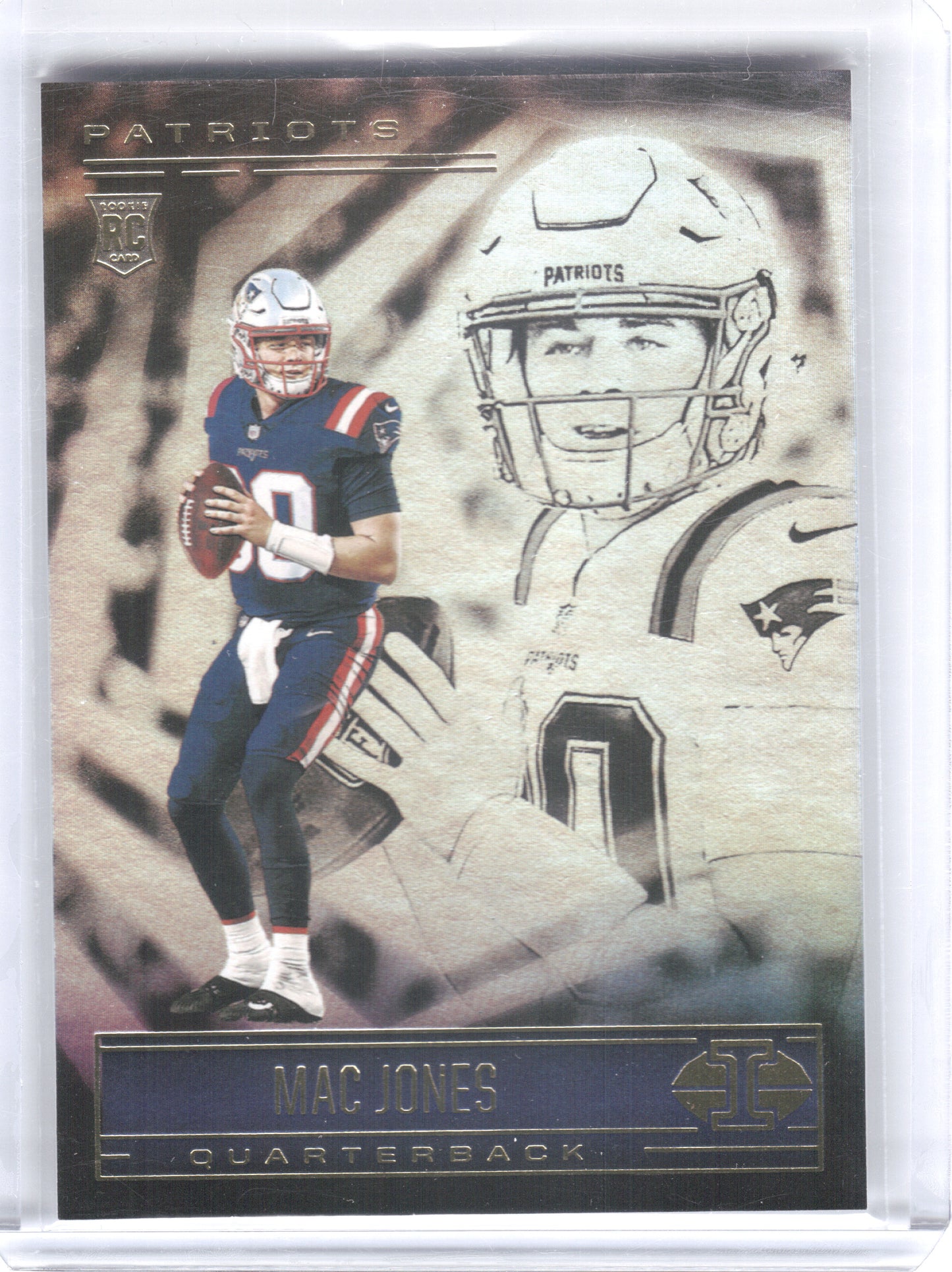 2021 Panini Illusions #64 Mac Jones Retail New England Patriots RC