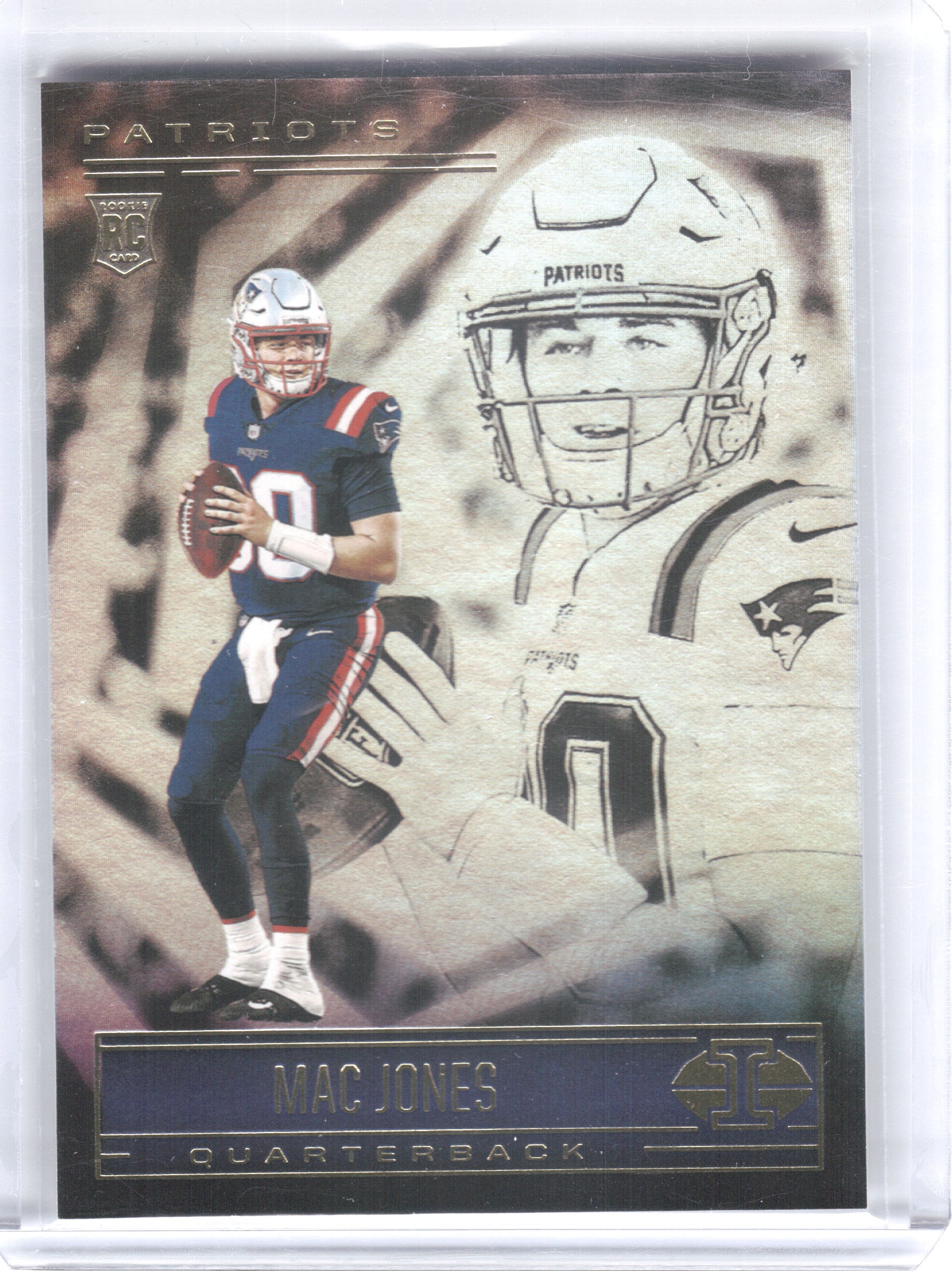 2021 Panini Illusions #64 Mac Jones Retail New England Patriots RC