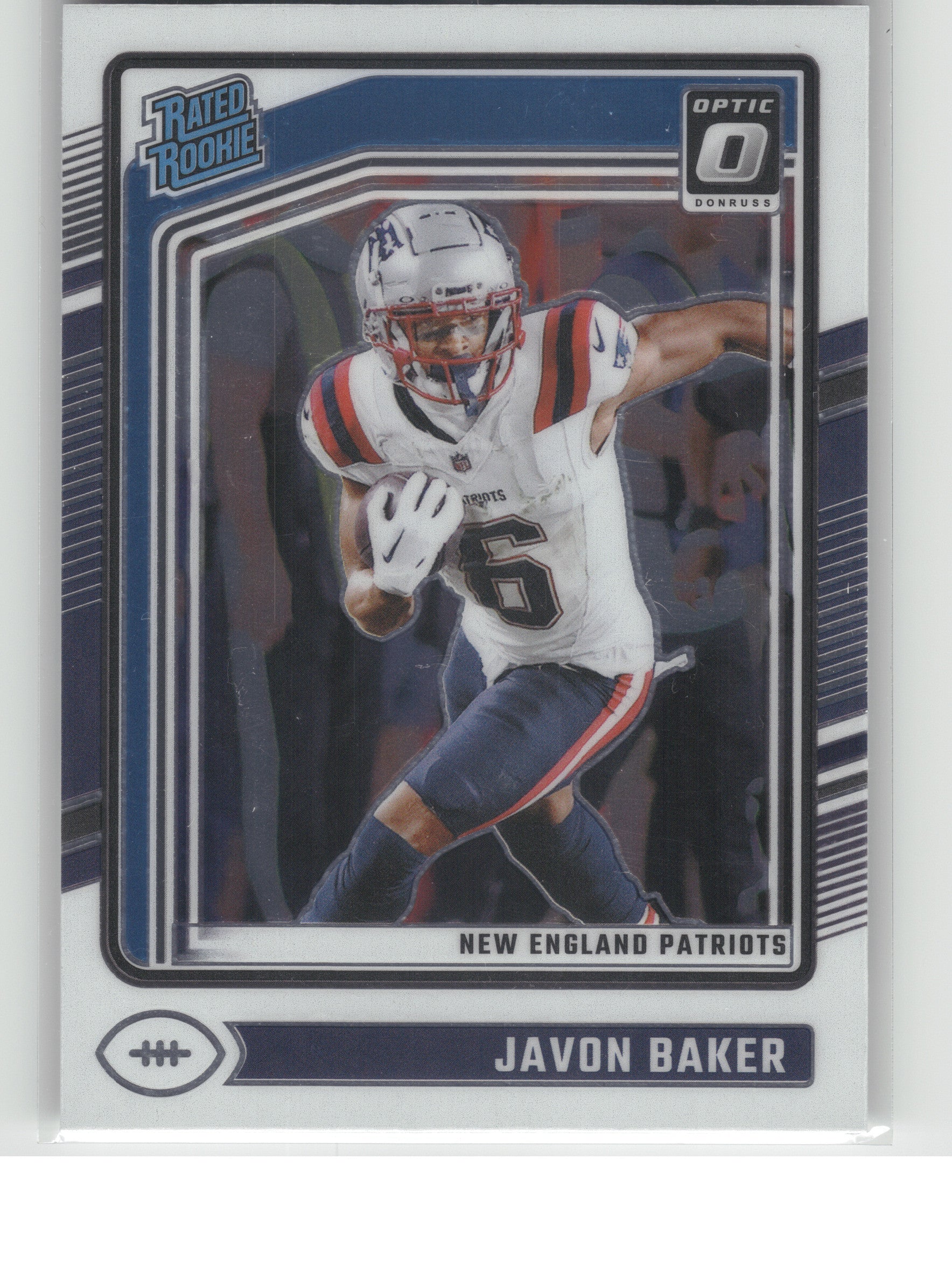 2024 Donruss Optic #245 Javon Baker New England Patriots RC