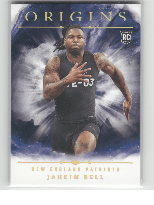 2024 Panini Origins #121 Jaheim Bell New England Patriots RC