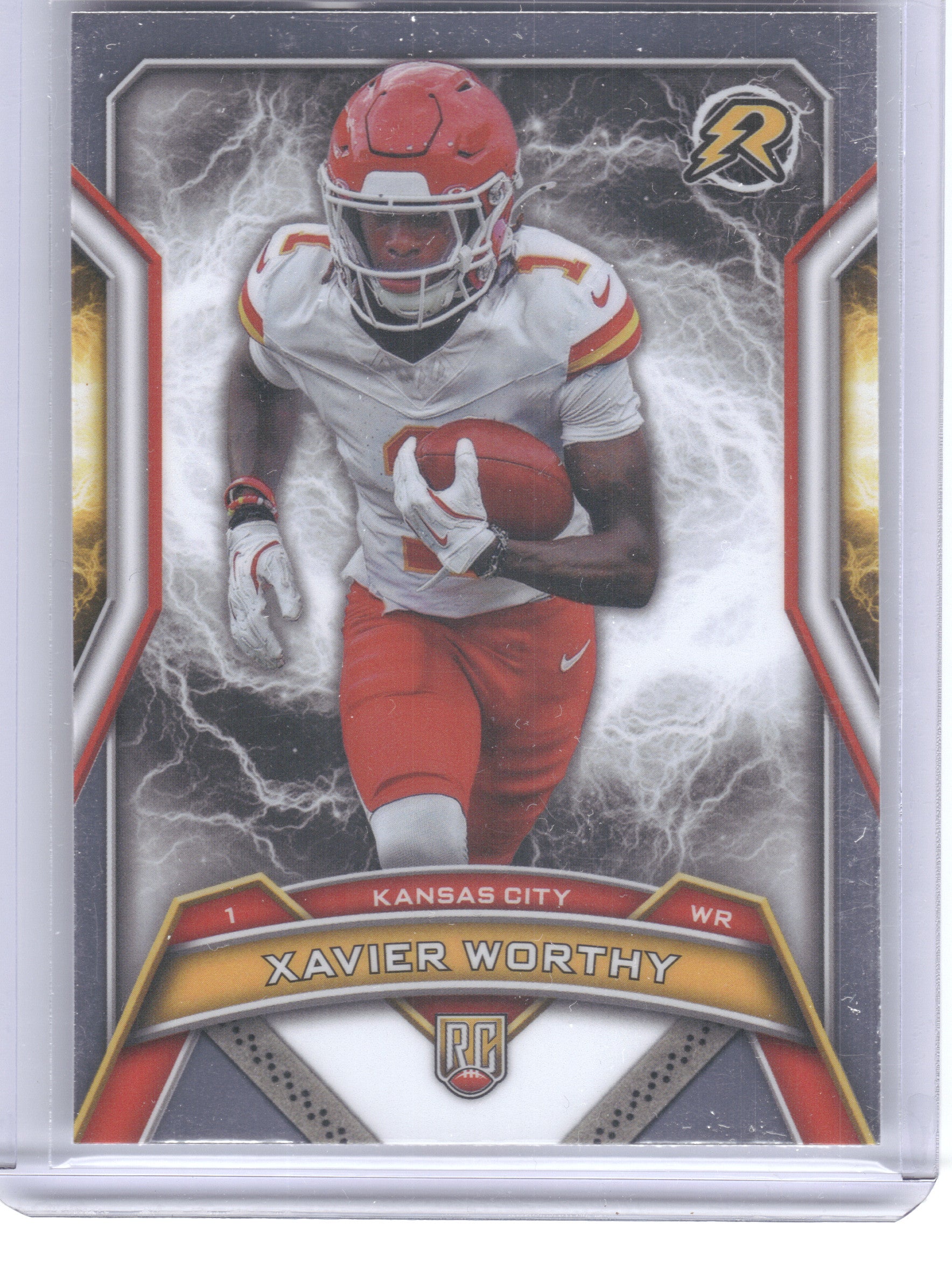 2024 Topps Resurgence #143 Xavier Worthy Kansas City Chiefs RC