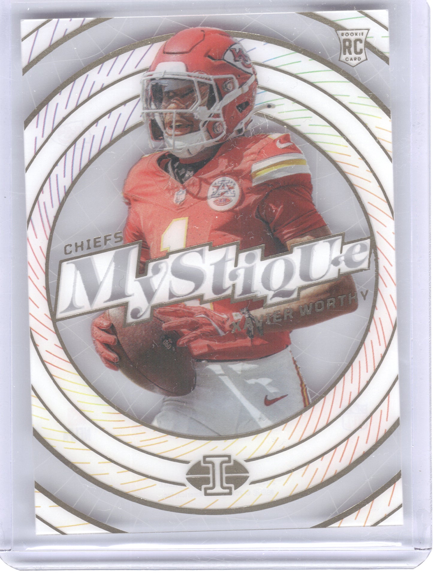 2024 Panini Illusions #6 Xavier Worthy Mystique Kansas City Chiefs