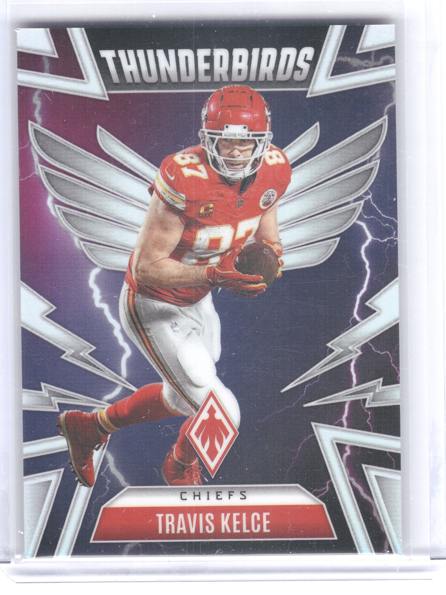 2025 Panini Phoenix #25 Travis Kelce Thunderbirds Kansas City Chiefs