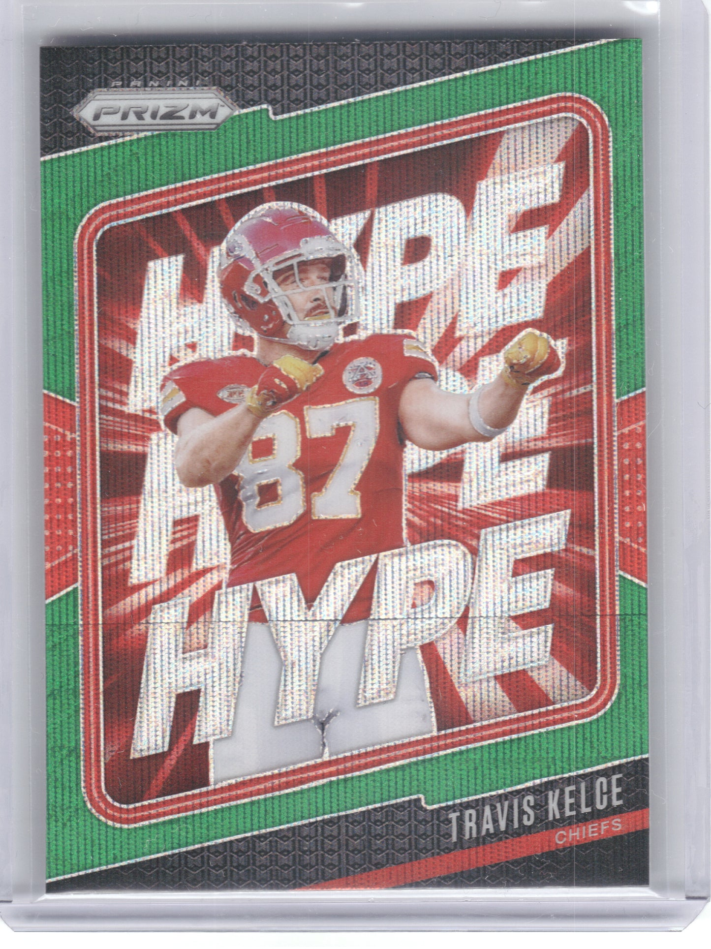 2024 Panini Prizm #5 Christian McCaffrey Hype Green Prizm San Francisco 49ers