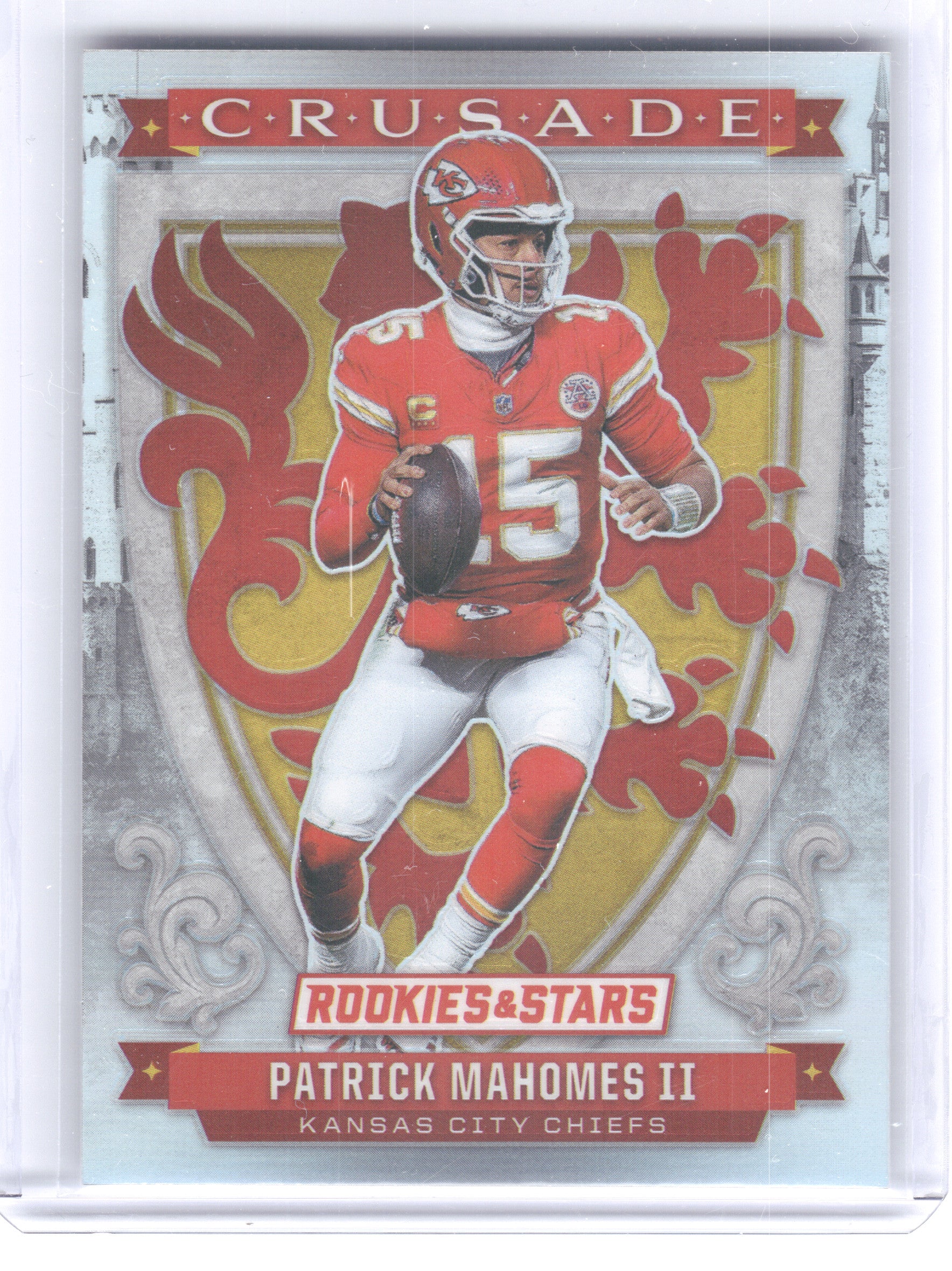2025 Panini Rookies & Stars #1 Patrick Mahomes II Crusade Silver Kansas City Chiefs