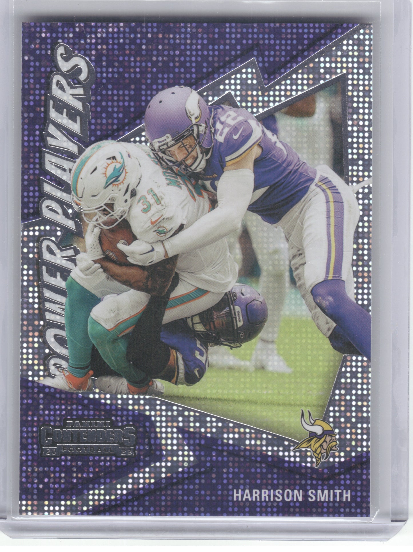 2023 Panini Contenders #9 Harrison Smith Power Players Minnesota Vikings