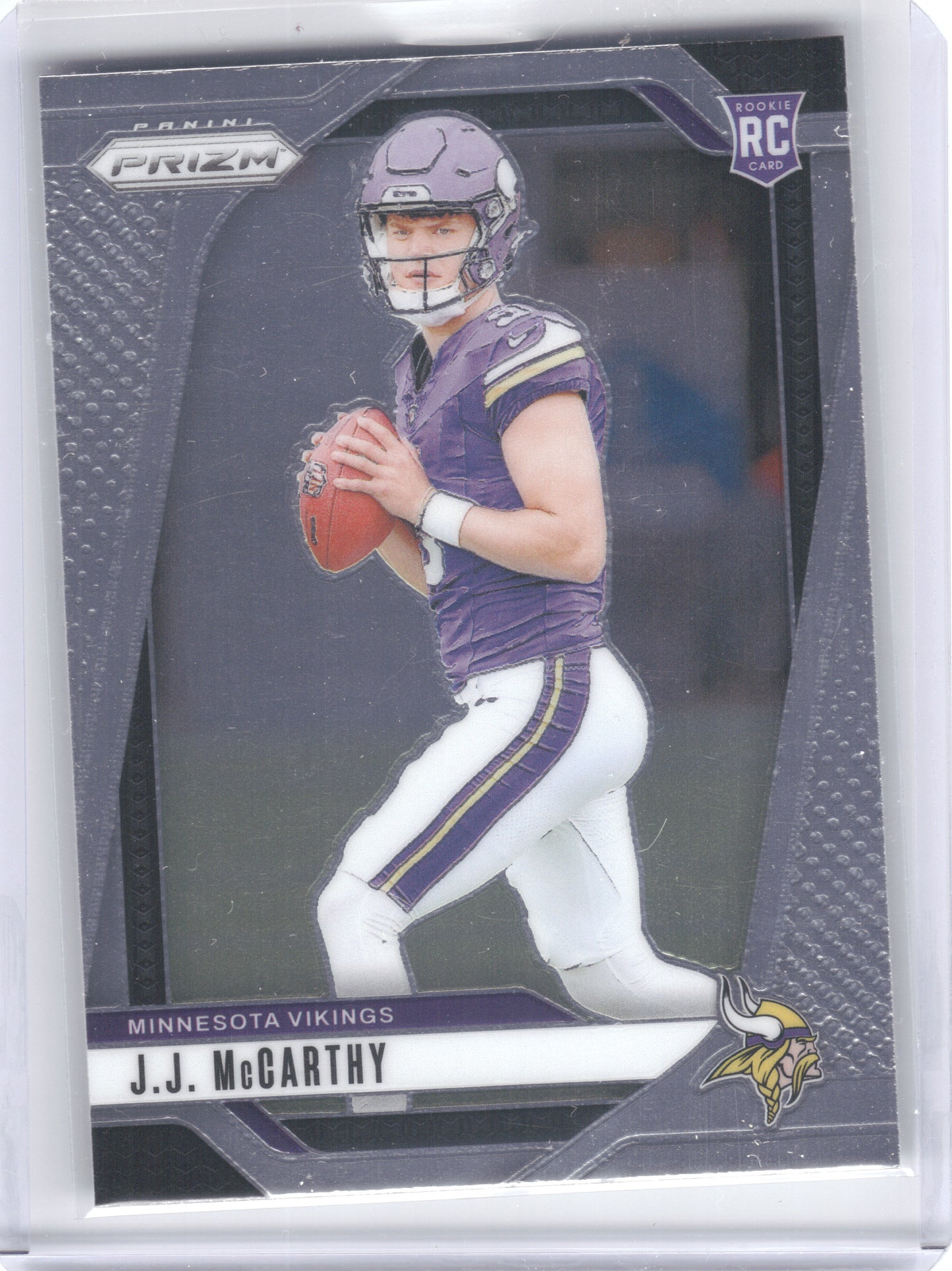 2024 Panini Prizm #400 J.J. McCarthy Minnesota Vikings RC