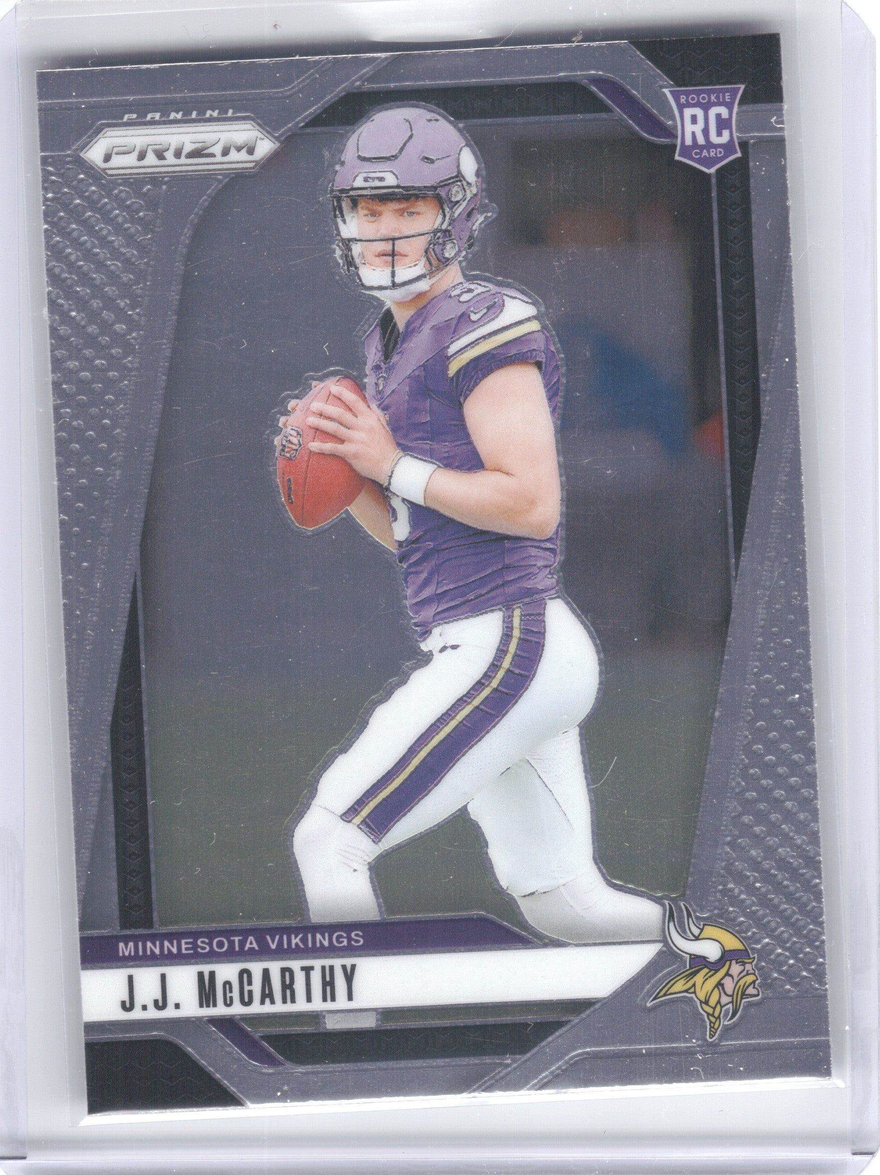 2024 Panini Prizm #400 J.J. McCarthy Minnesota Vikings RC
