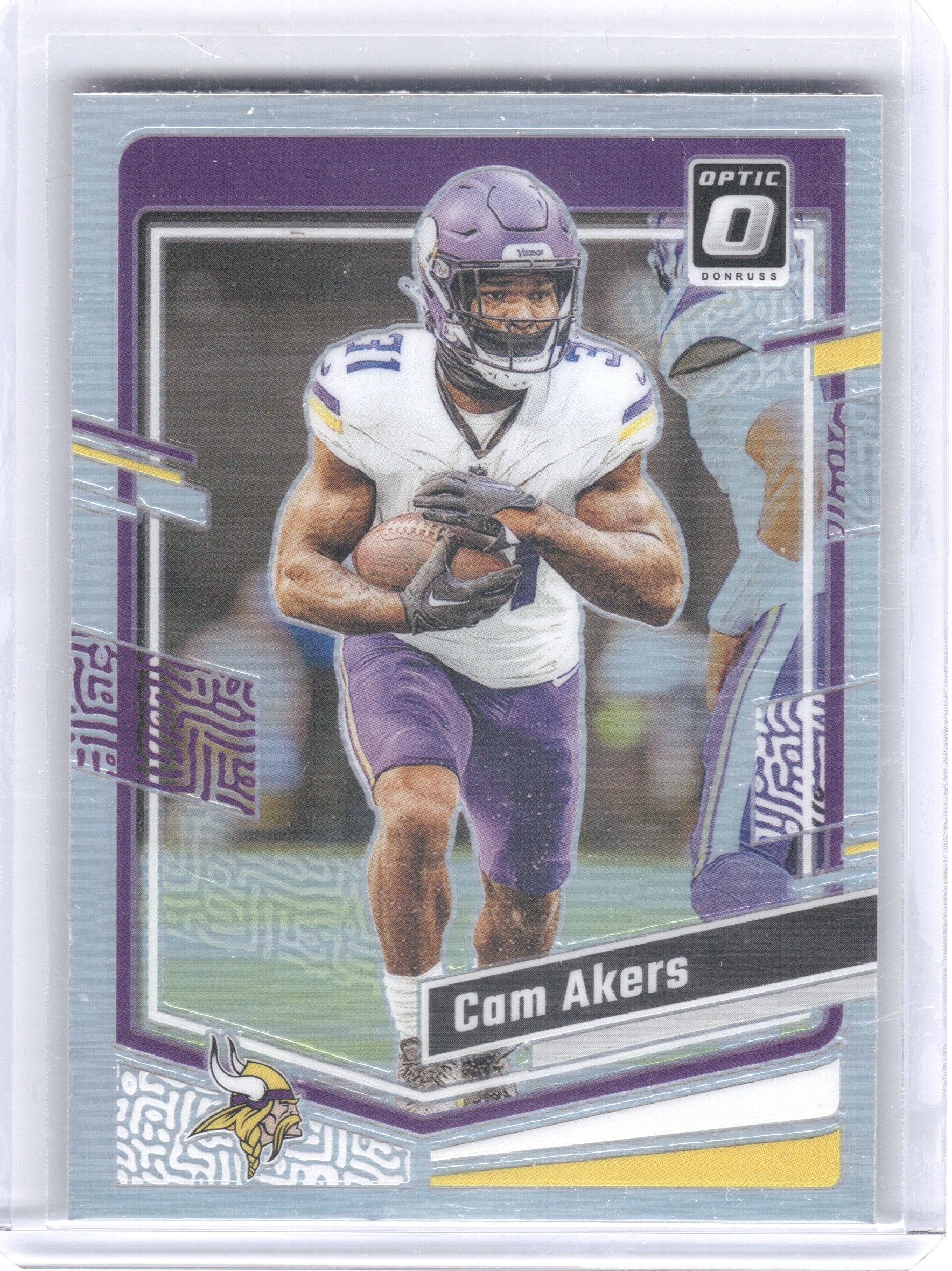 2023 Donruss Optic #109 Cam Akers Holo Minnesota Vikings