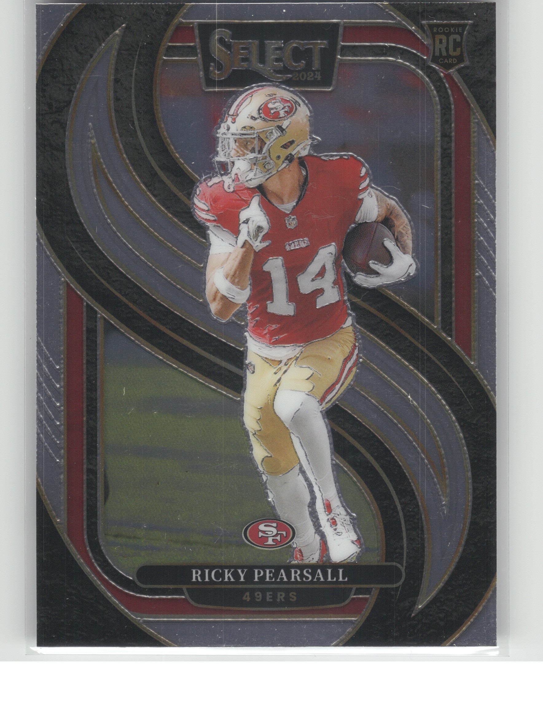 2024 Panini Select #173 Ricky Pearsall San Francisco 49ers RC