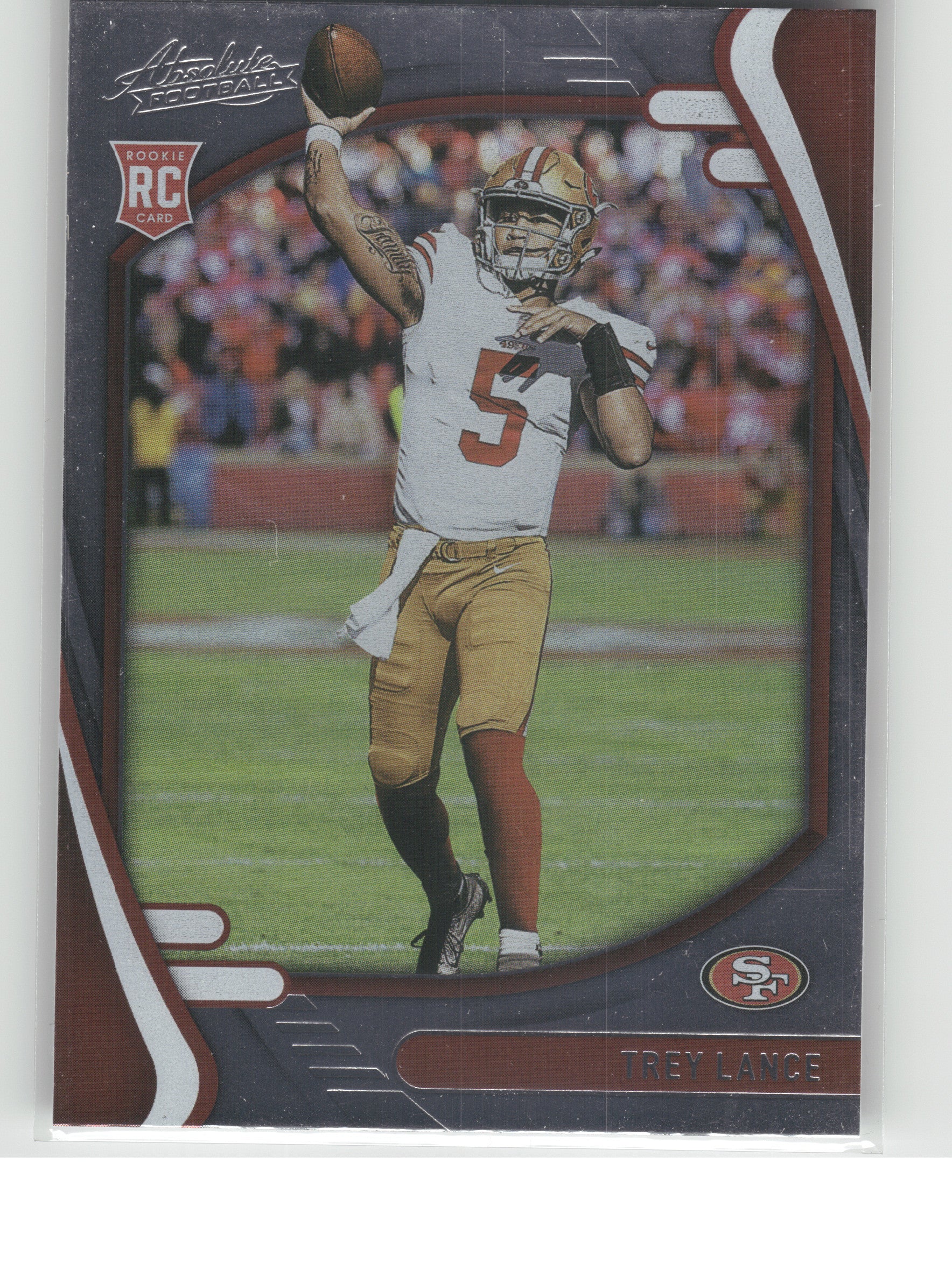 2021 Panini Absolute #103 Trey Lance Retail San Francisco 49ers RC