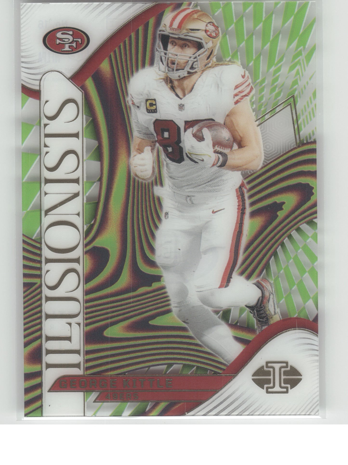 2024 Panini Illusions #16 George Kittle Illusionists San Francisco 49ers