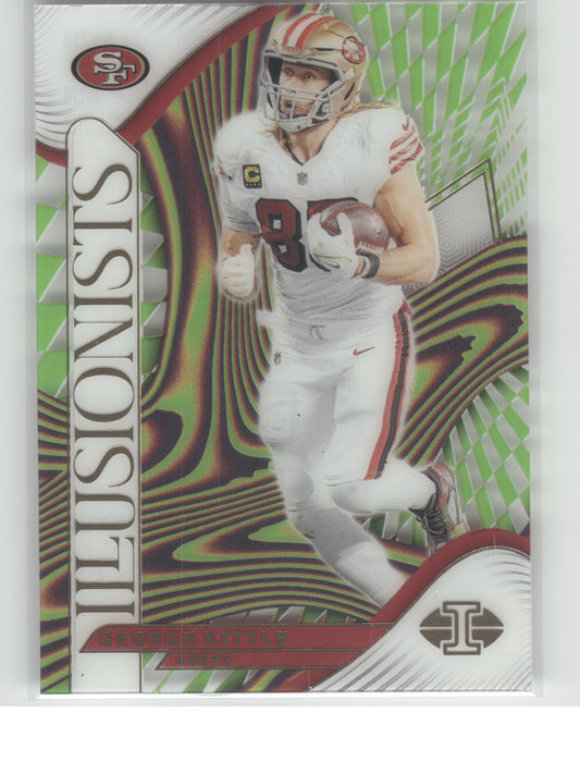 2024 Panini Illusions #16 George Kittle Illusionists San Francisco 49ers