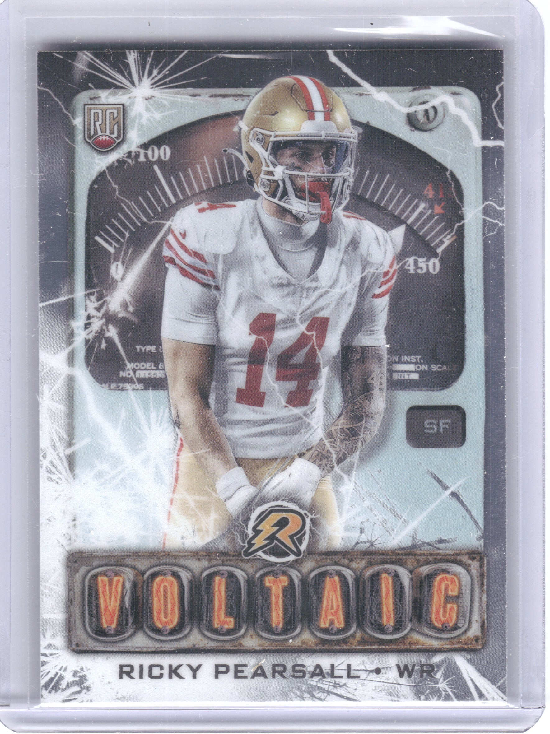 2024 Topps Resurgence #V-9 Ricky Pearsall Voltaic San Francisco 49ers