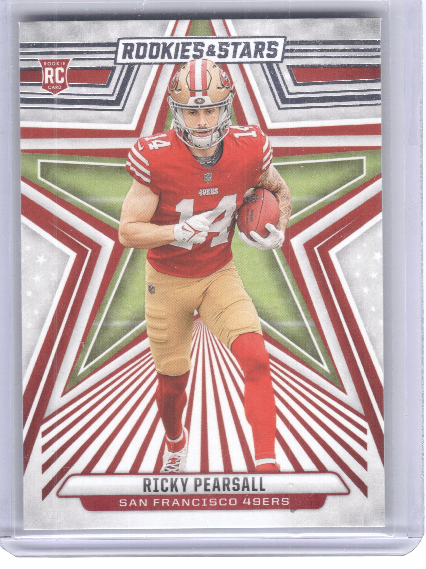 2024 Panini Rookies & Stars #184 Ricky Pearsall San Francisco 49ers RC