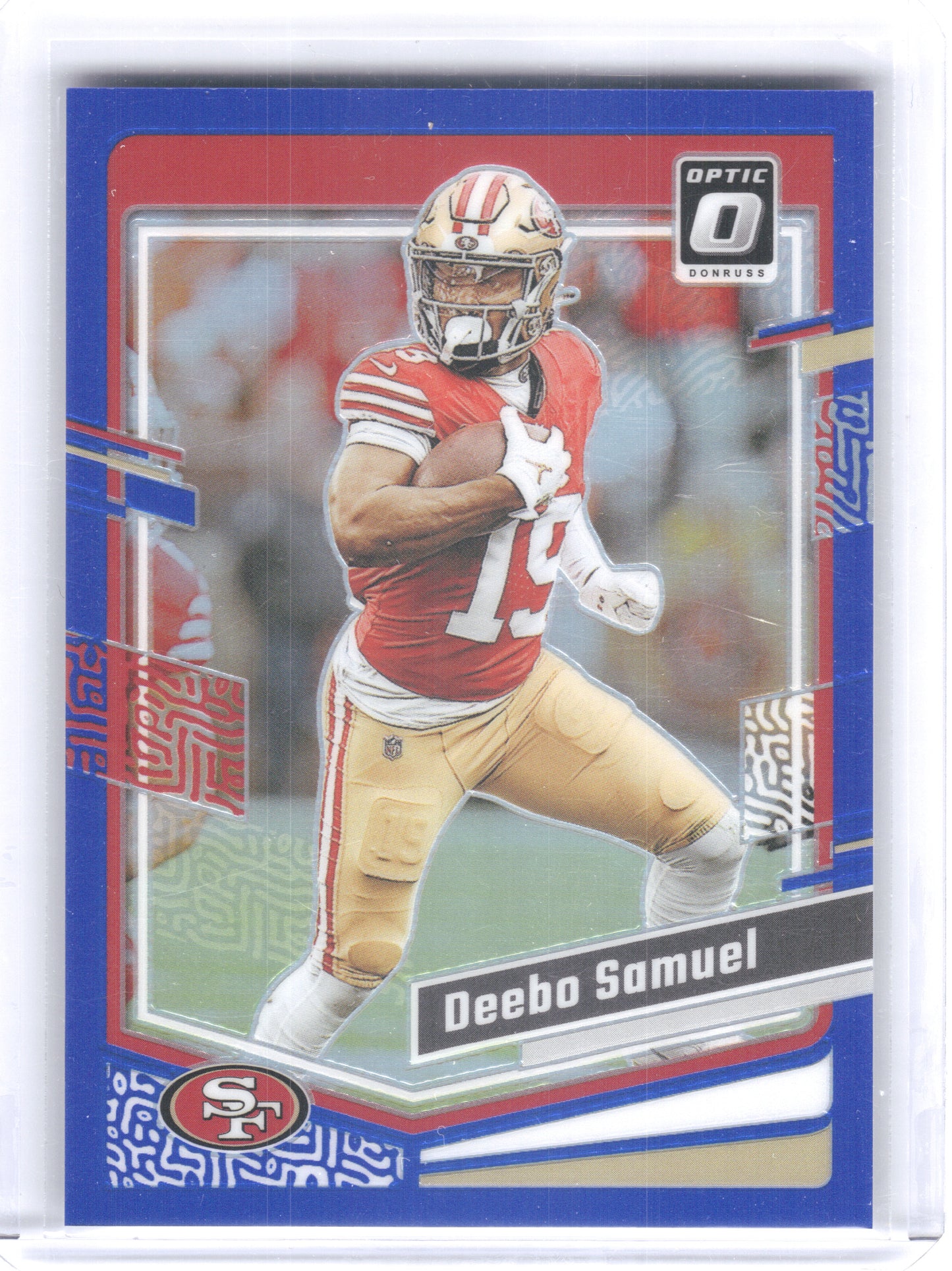 2023 Donruss Optic #170 Deebo Samuel Blue #/199 San Francisco 49ers SN
