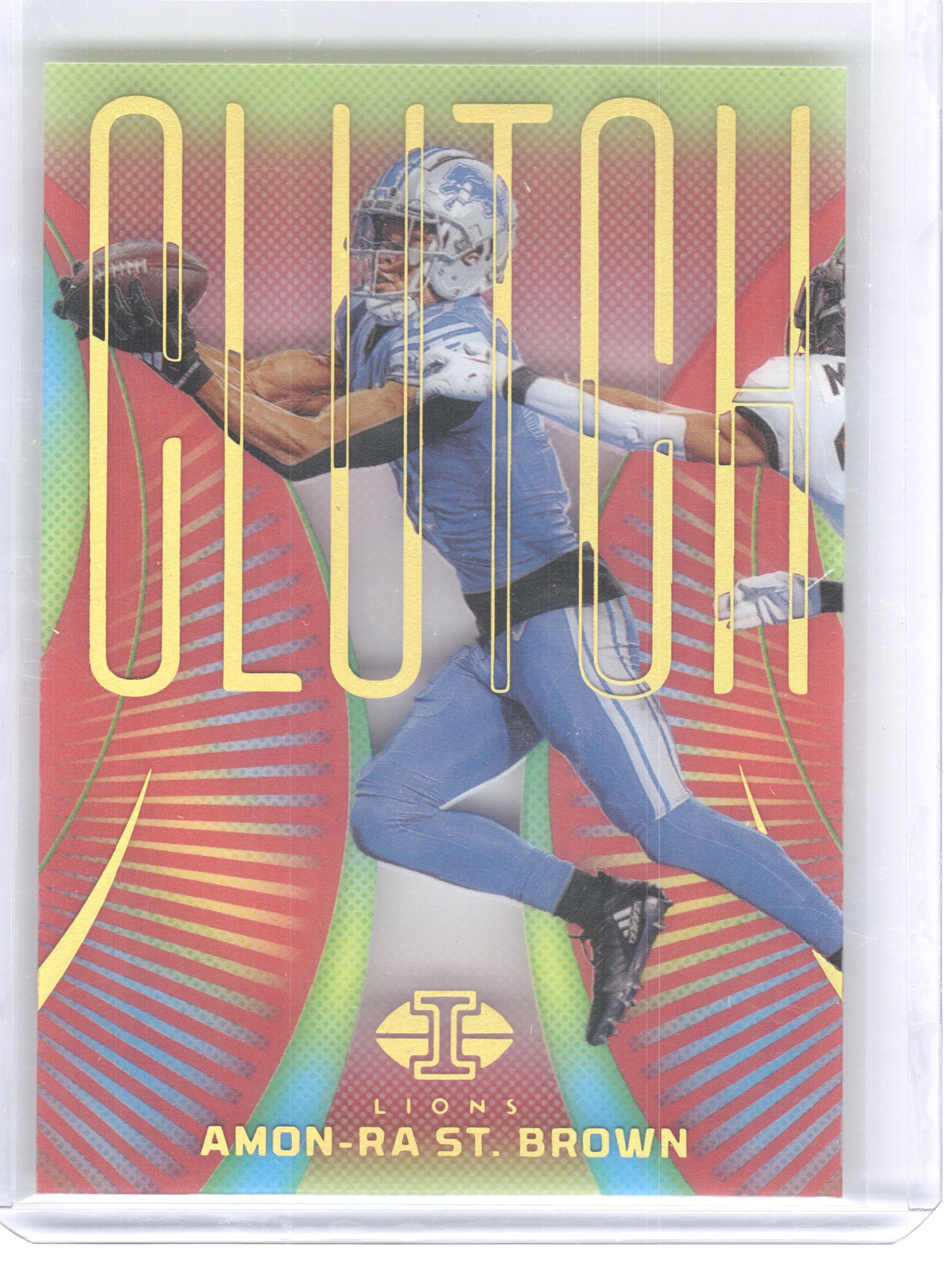 2024 Panini Illusions #7 Adonai Mitchell Clutch Red #/199 Indianapolis Colts SN