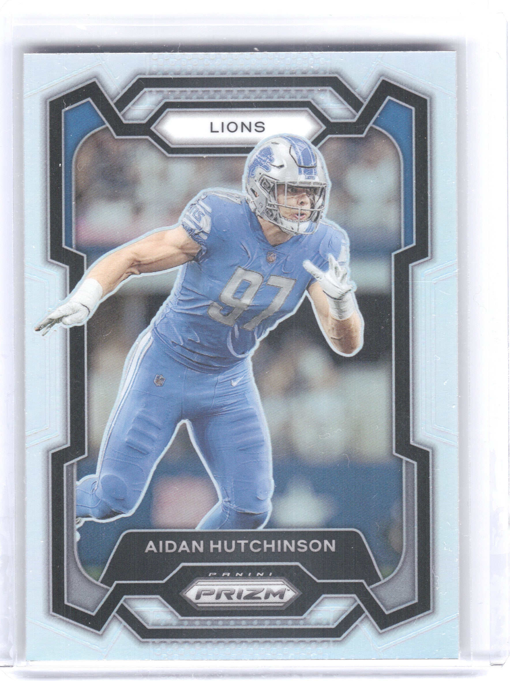 2023 Panini Prizm #94 Aidan Hutchinson Silver Detroit Lions