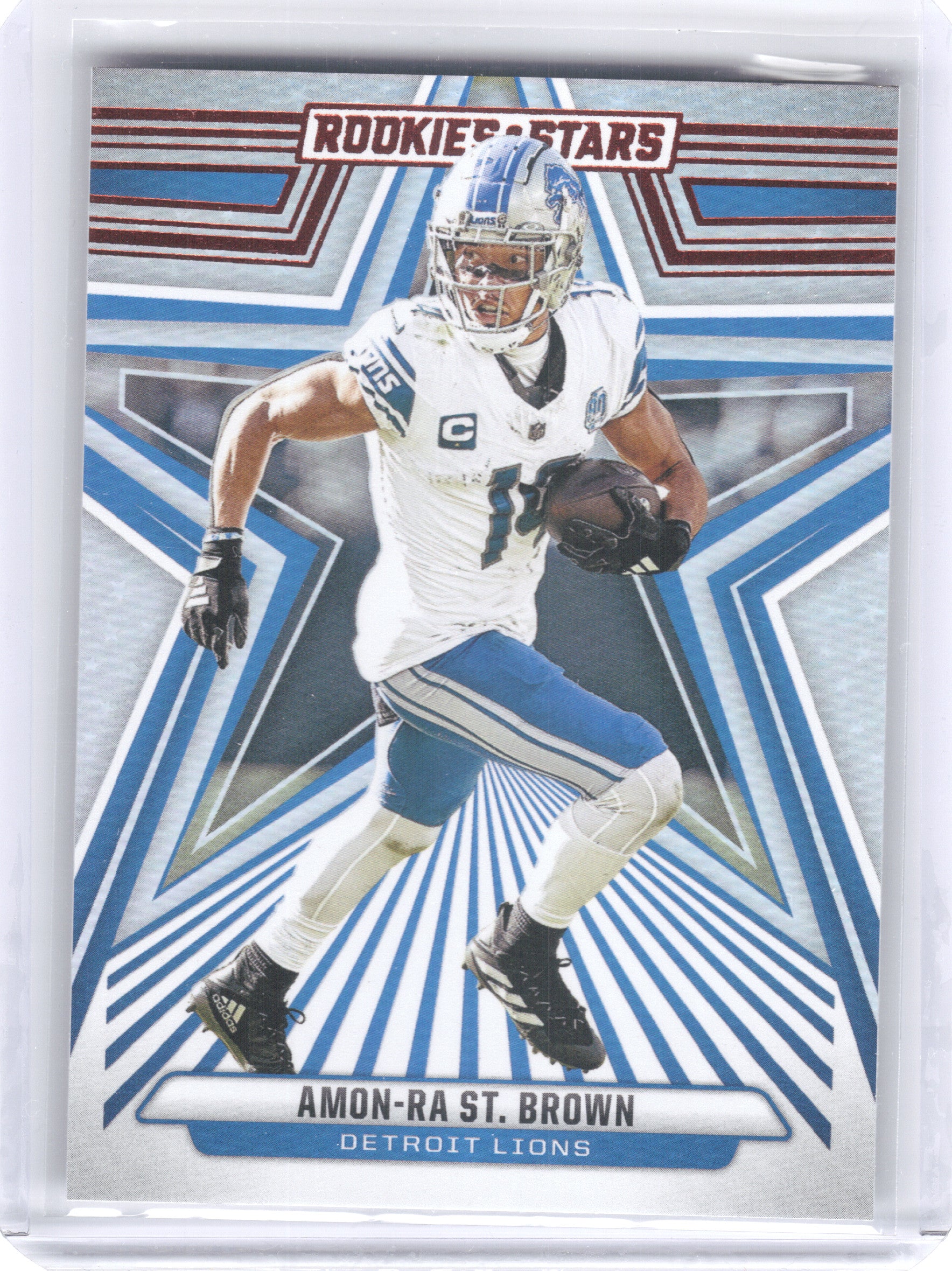 2024 Panini Rookies & Stars #32 Amon-Ra St. Brown Longevity Detroit Lions