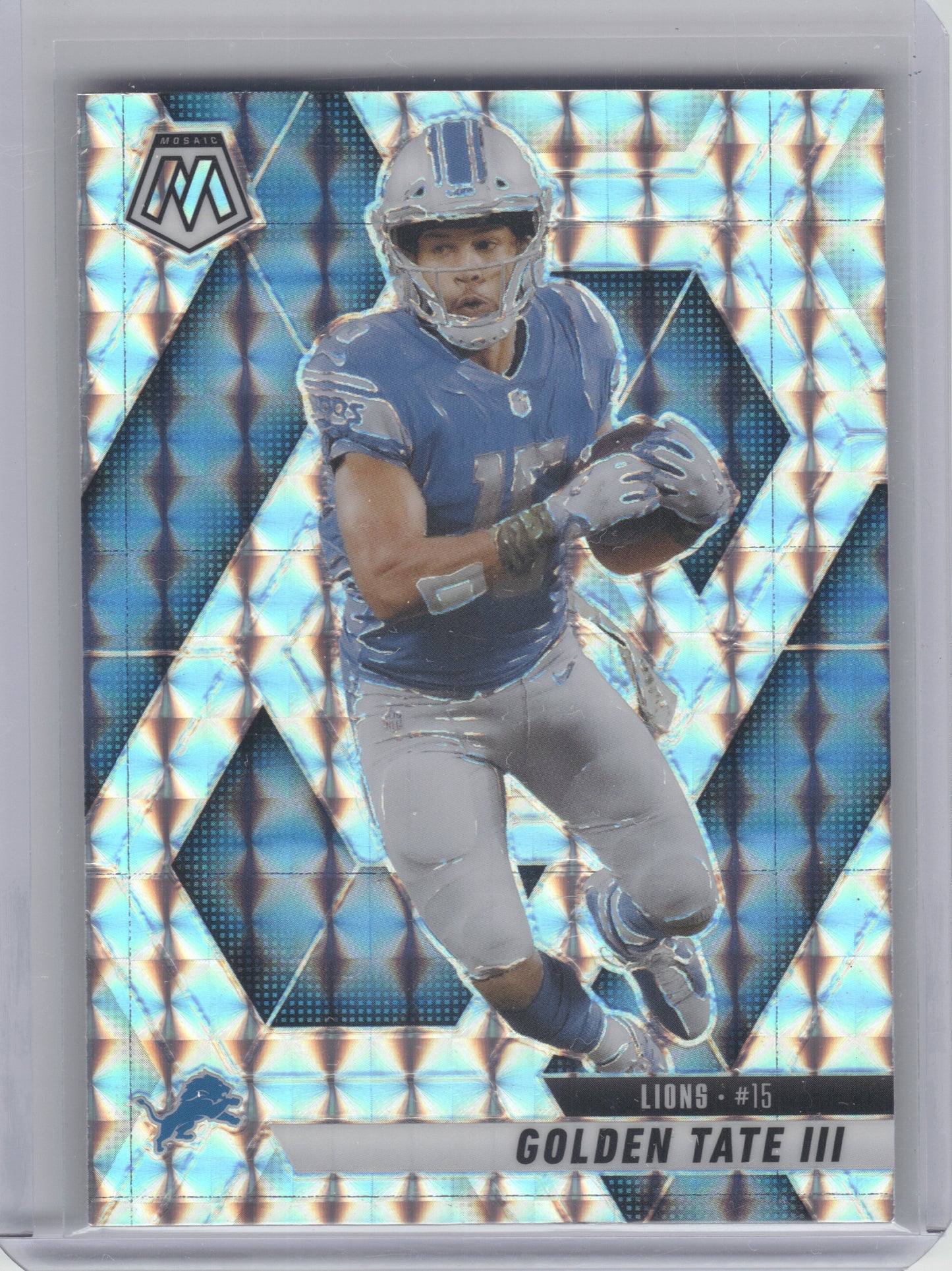 2025 Panini Mosaic #214 Golden Tate III Mosaic Detroit Lions