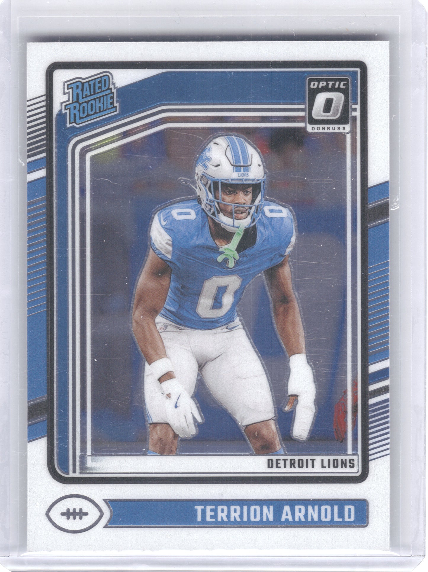 2024 Donruss Optic #290 Terrion Arnold Detroit Lions RC