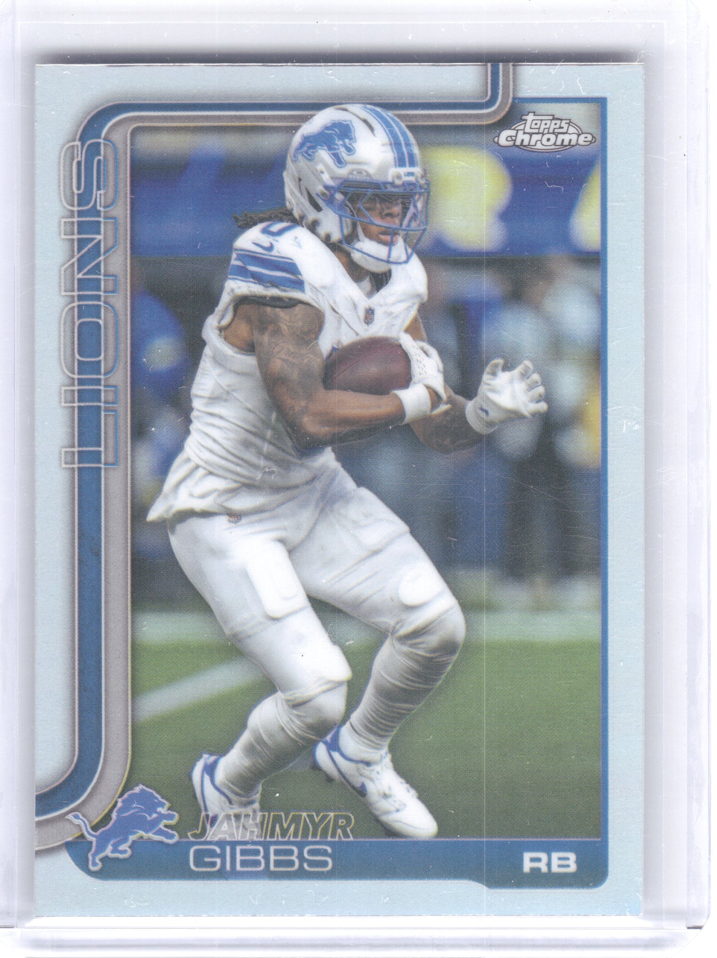 2025 Topps Chrome #101 Jahmyr Gibbs Detroit Lions