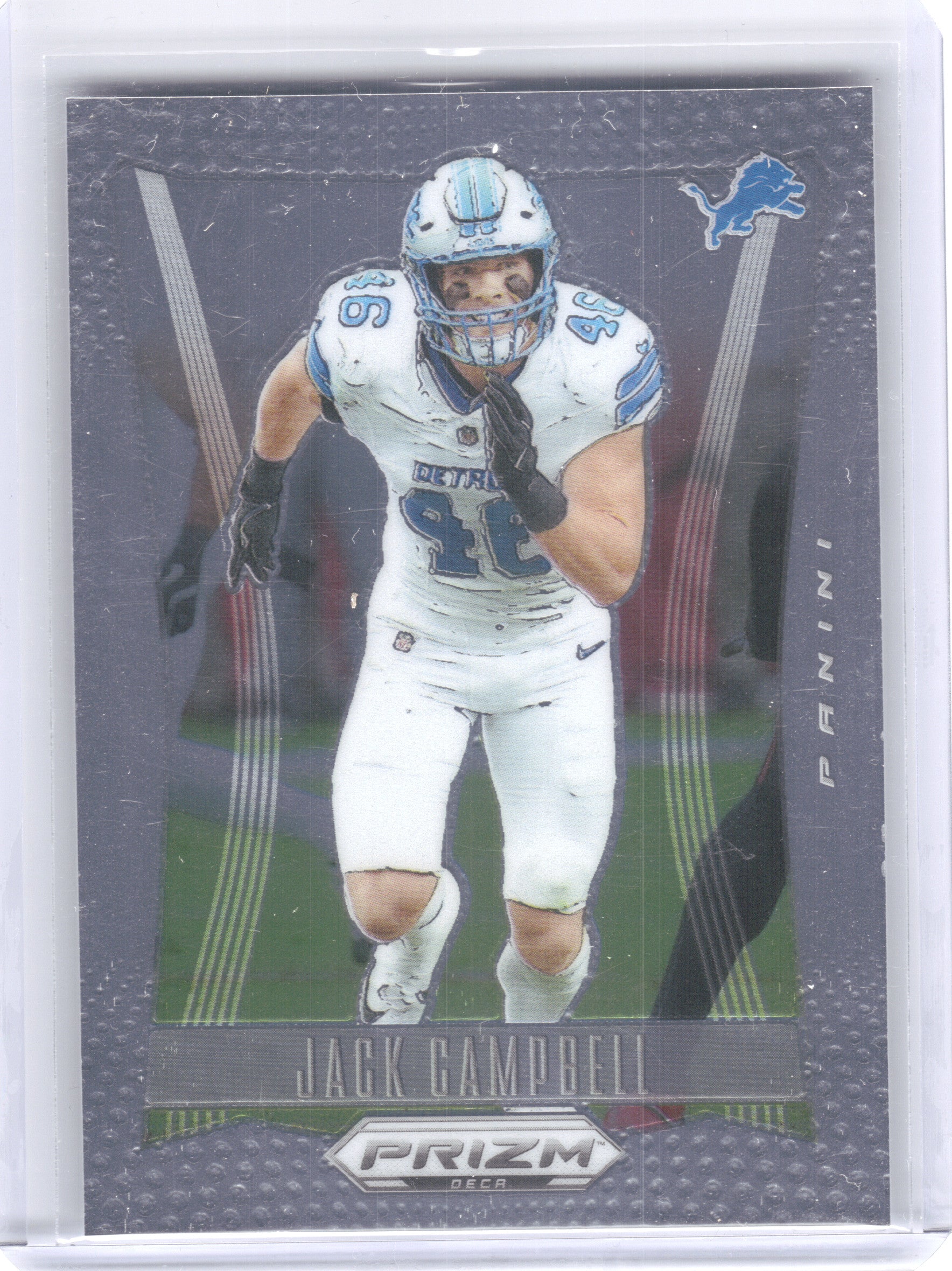 2024 Panini Prizm Deca #102 Jack Campbell Detroit Lions