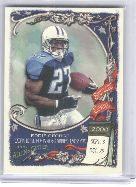 2023 Topps Composite #SS-16 Eddie George Spotless Spans Tennessee Titans
