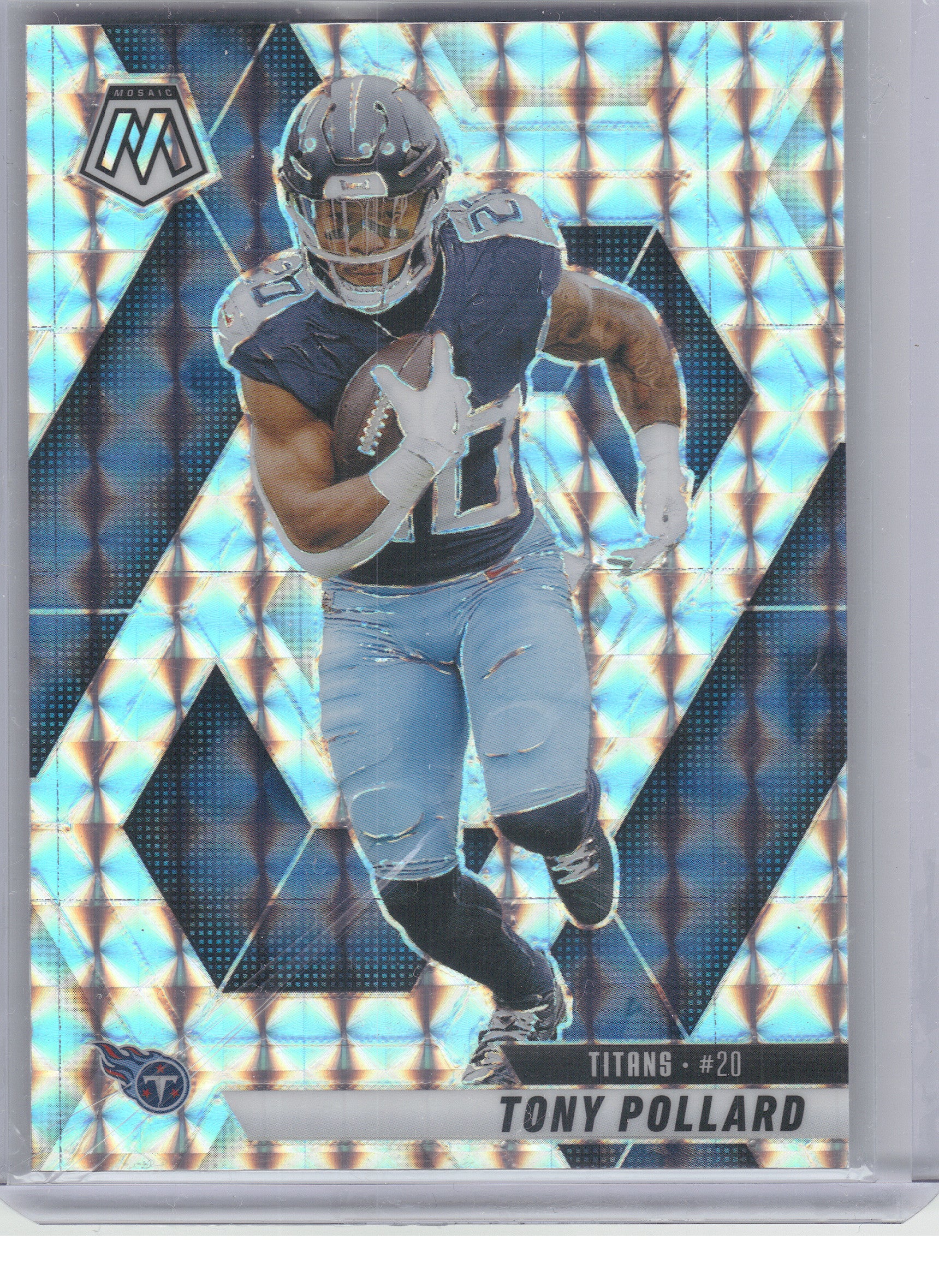2025 Panini Mosaic #148 Tony Pollard Mosaic Tennessee Titans