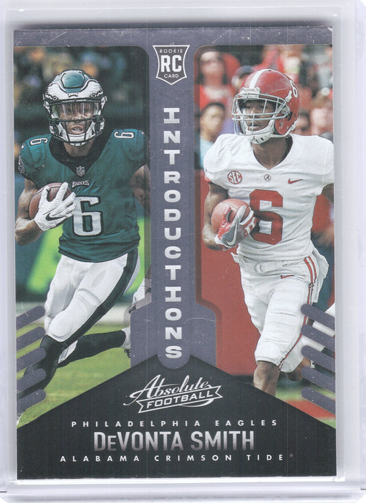 2021 Panini Absolute #INT-7 DeVonta Smith Introductions